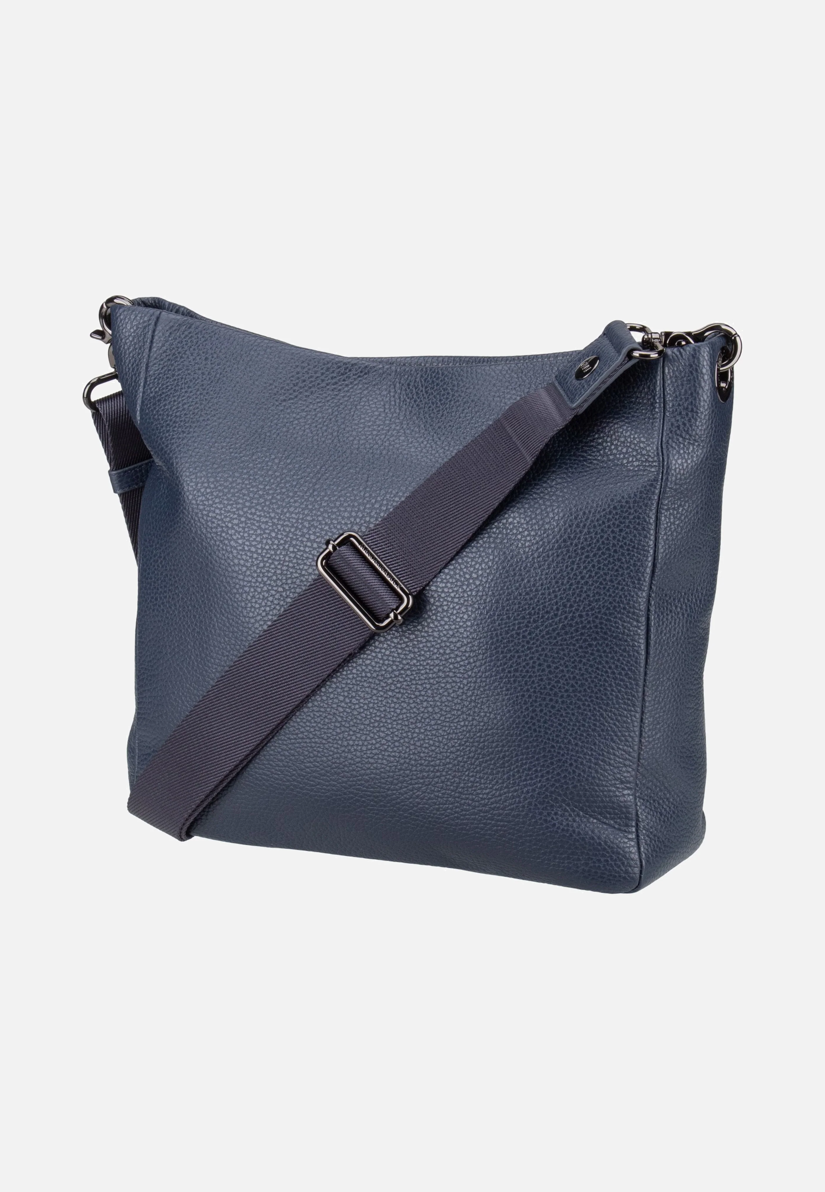 Mellow Leather Large FZT04 Dress Blue - Crossbody Bag - Image 3