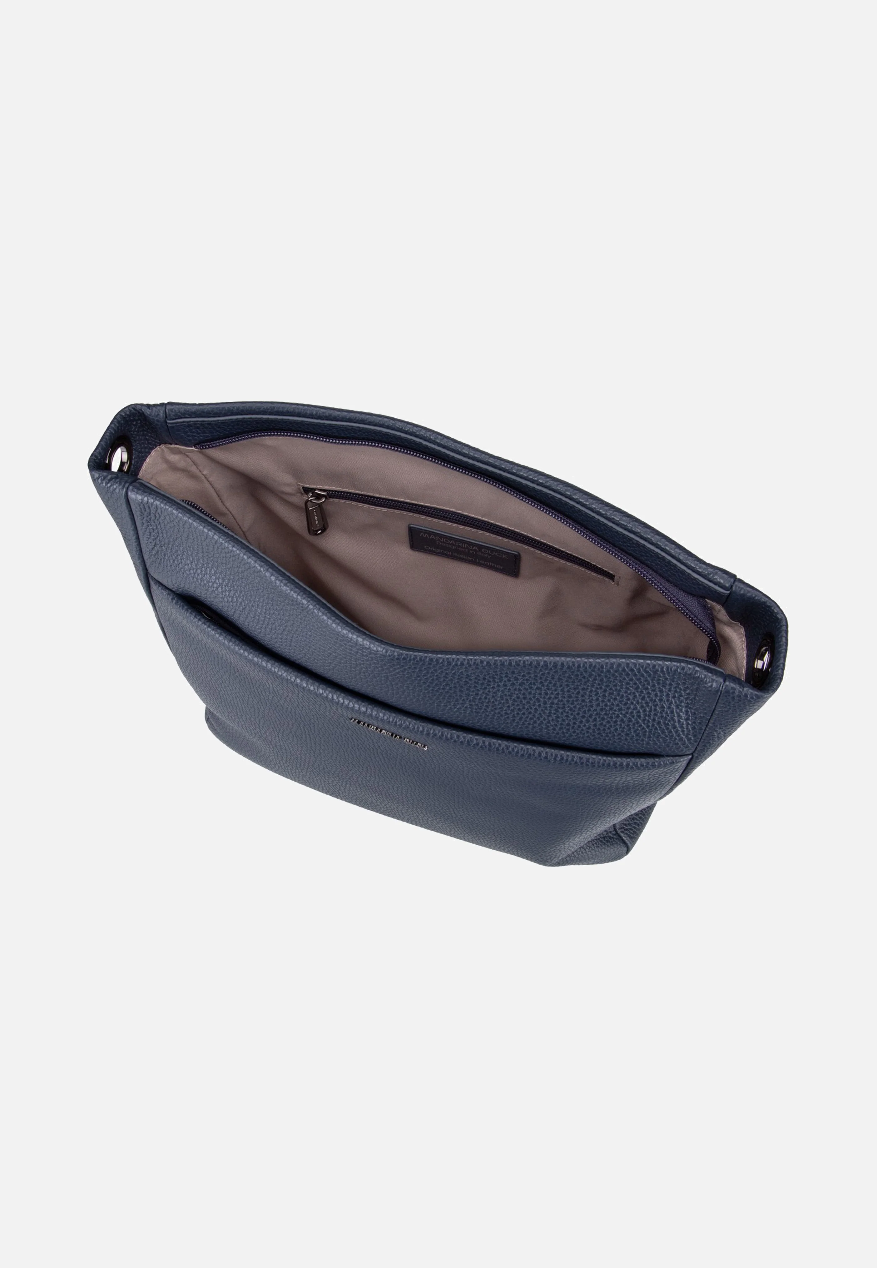 Mellow Leather Large FZT04 Dress Blue - Crossbody Bag - Image 6