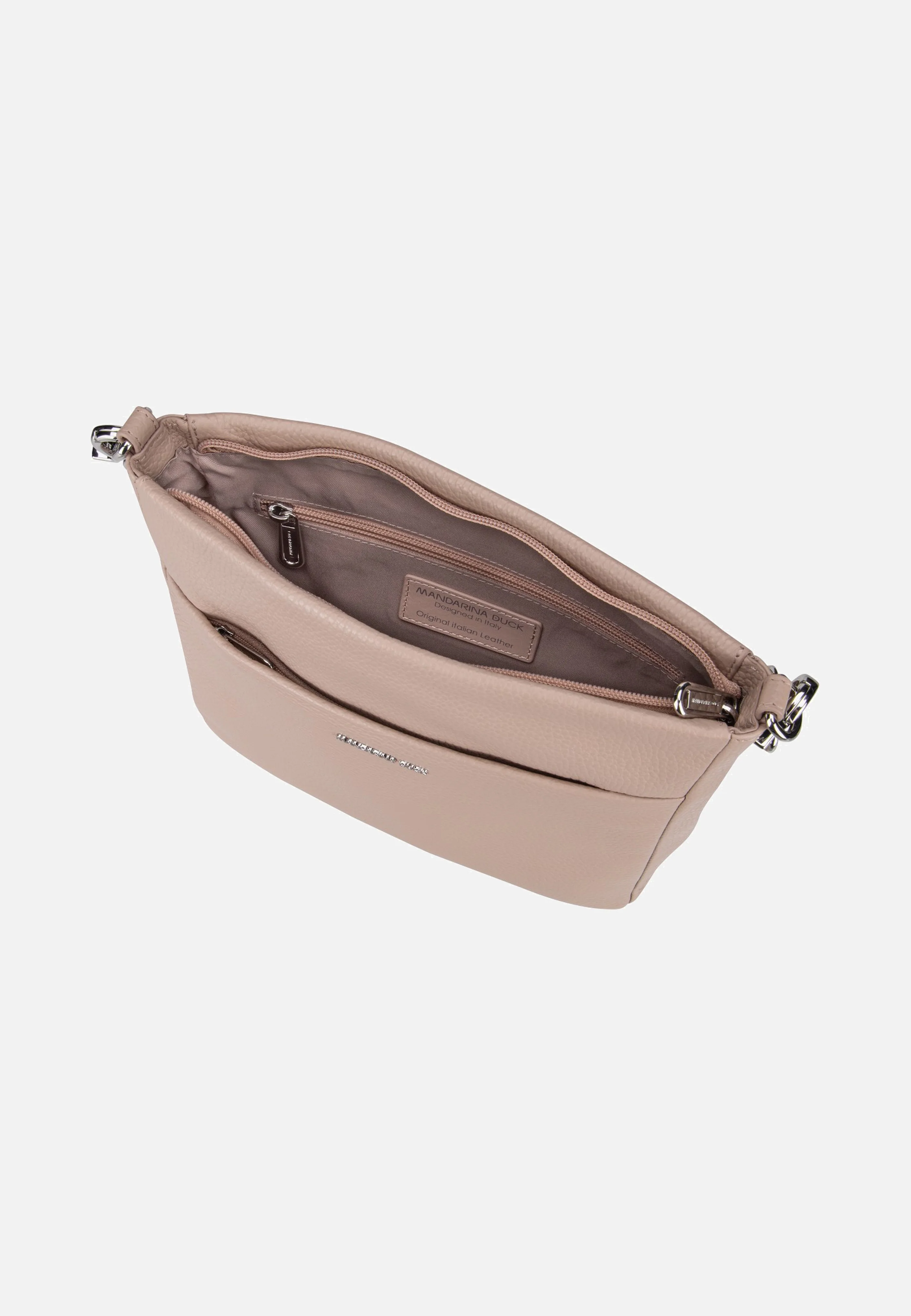 Mellow Leather Squared FZT17 Warm Taupe - Crossbody Bag - Image 5