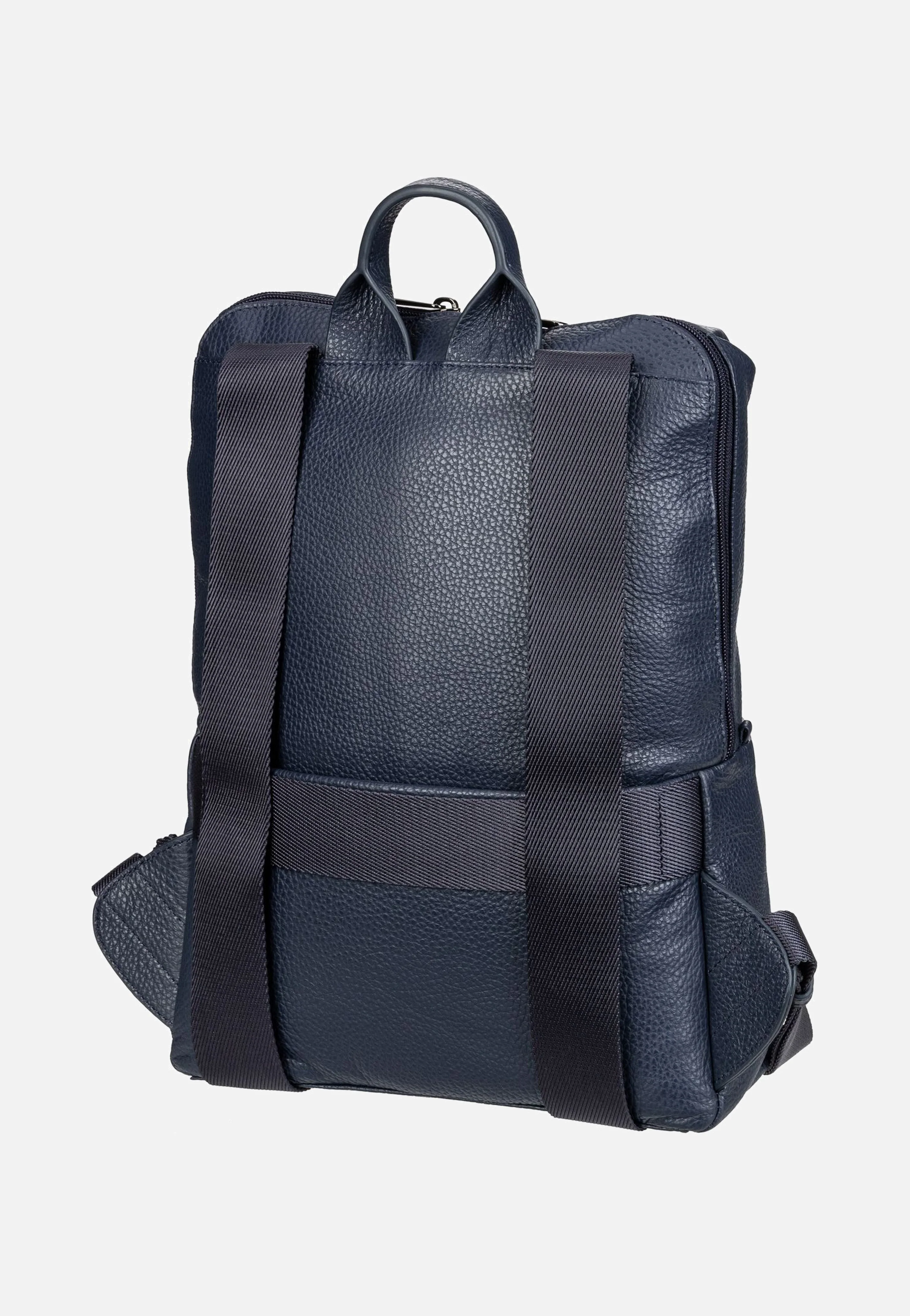 Mellow Leather Squared FZT38 Dress Blue - Rucksack - Image 2