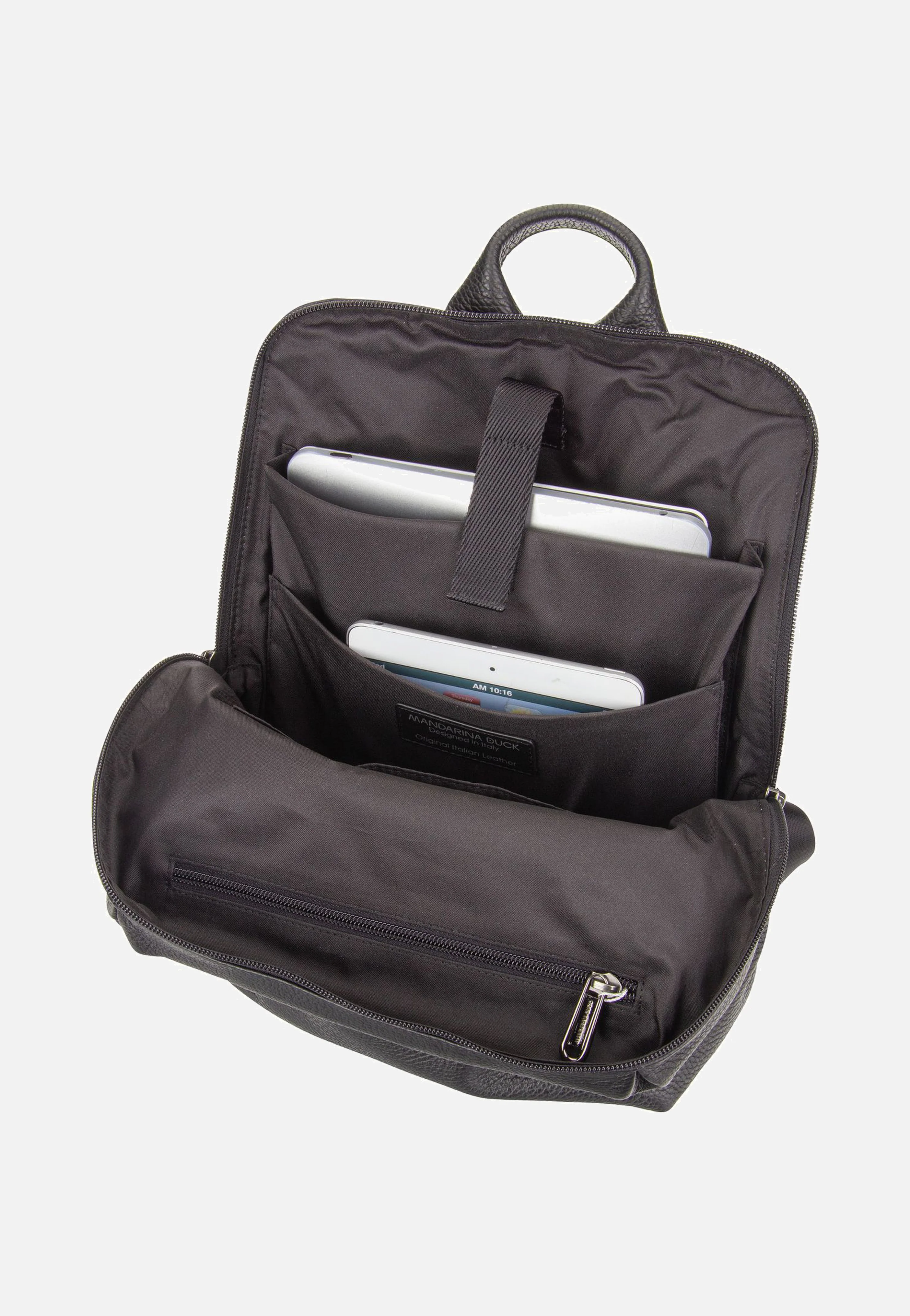 Mellow Leather Squared FZT38 Nero - Rucksack - Image 3