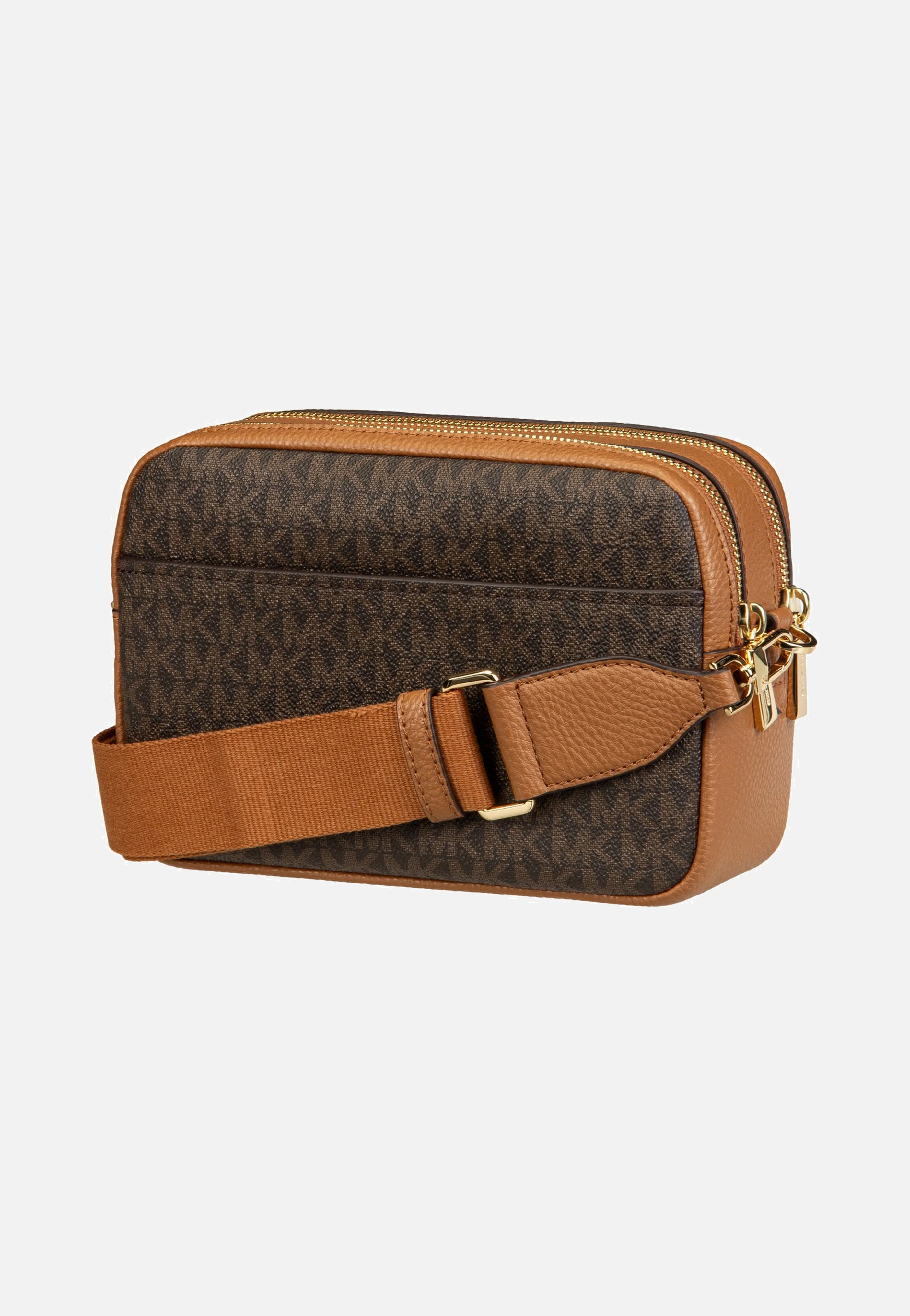 Bryant MD Double Zip Chain Cam Brown/Acorn - Crossbody Bag - Image 3