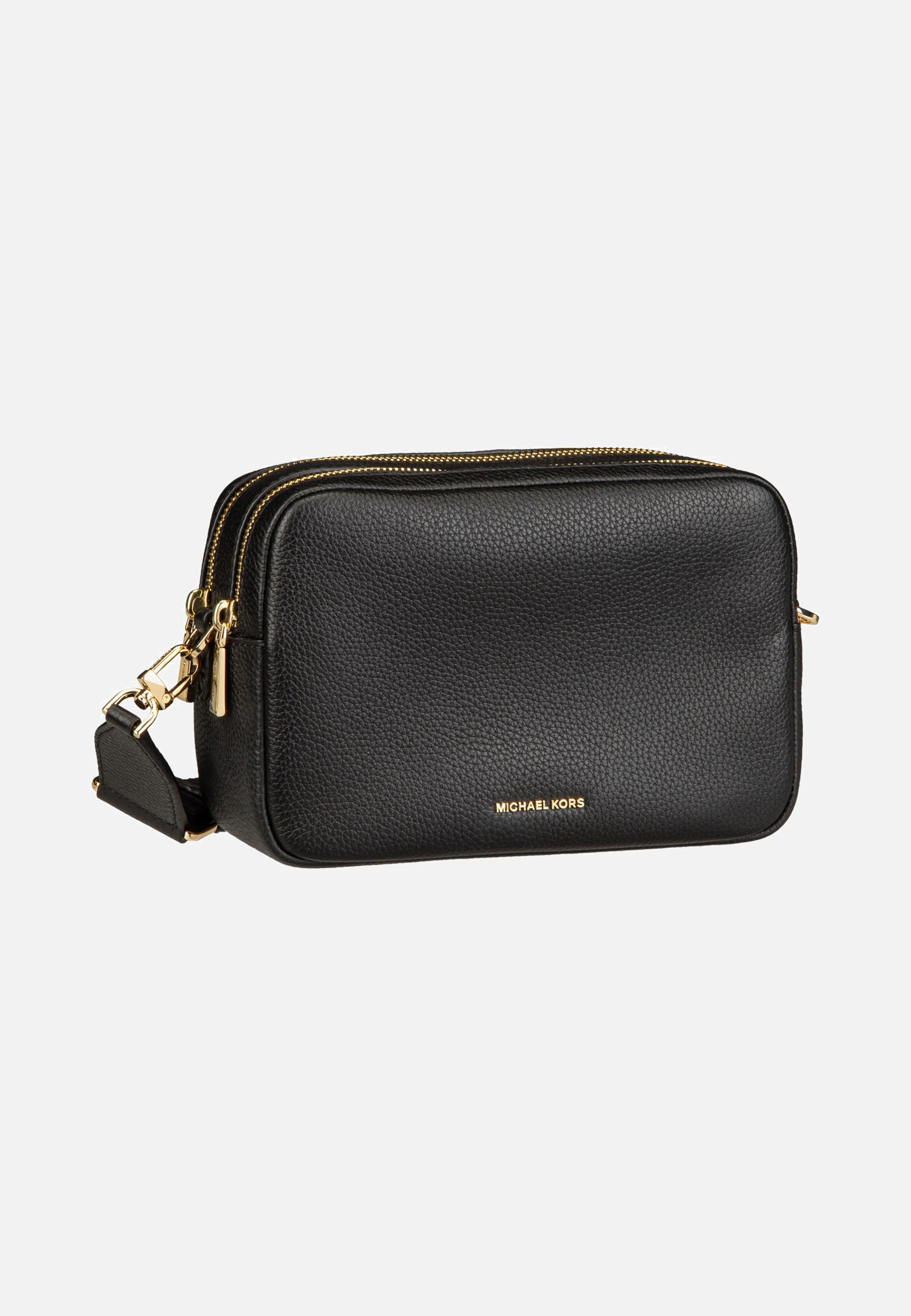 Bryant Medium Double Zip Chain Black - Crossbody Bag
