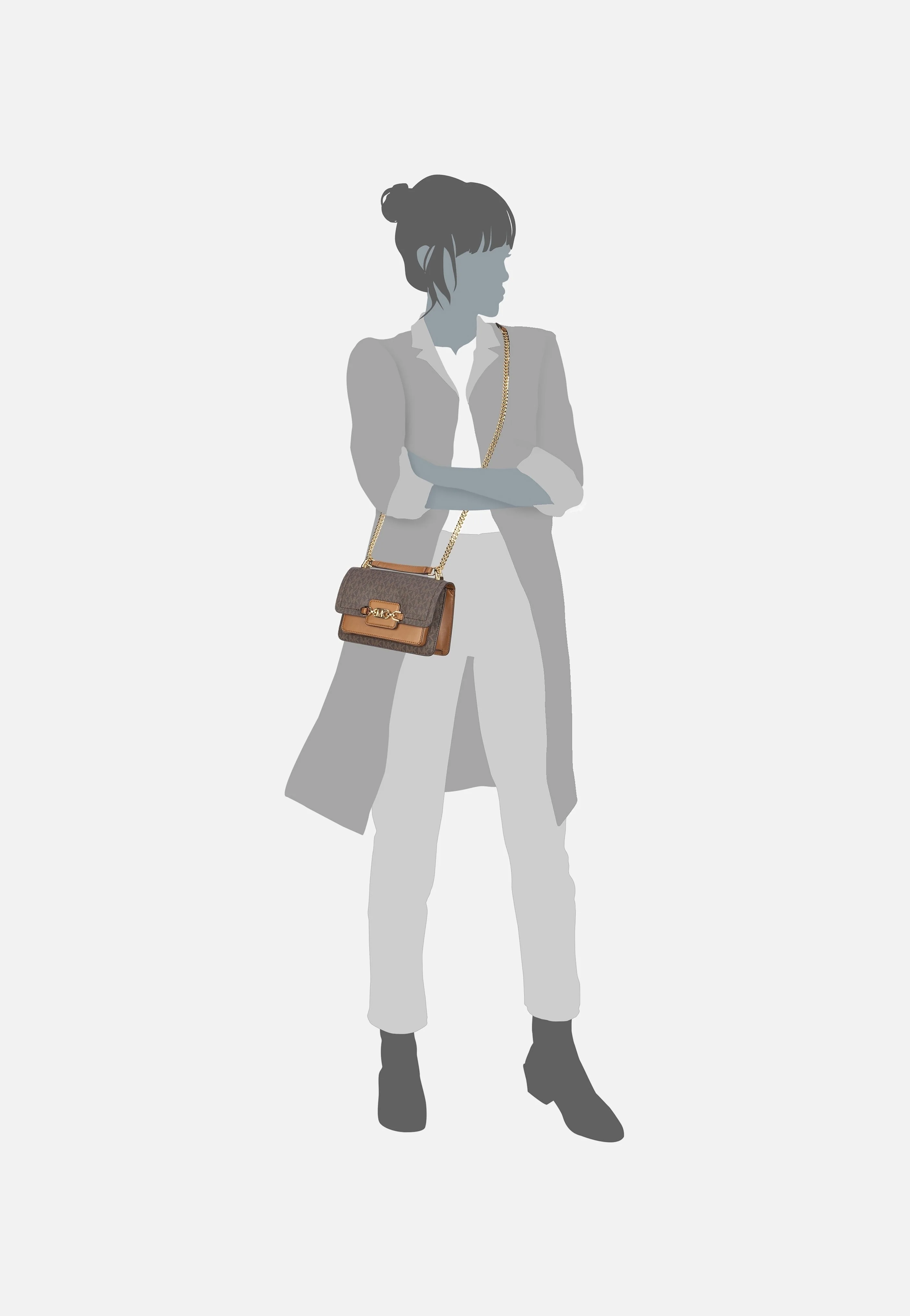 Heather XS Xbody MK Signature Brown/Acorn - Abendtasche - Image 5