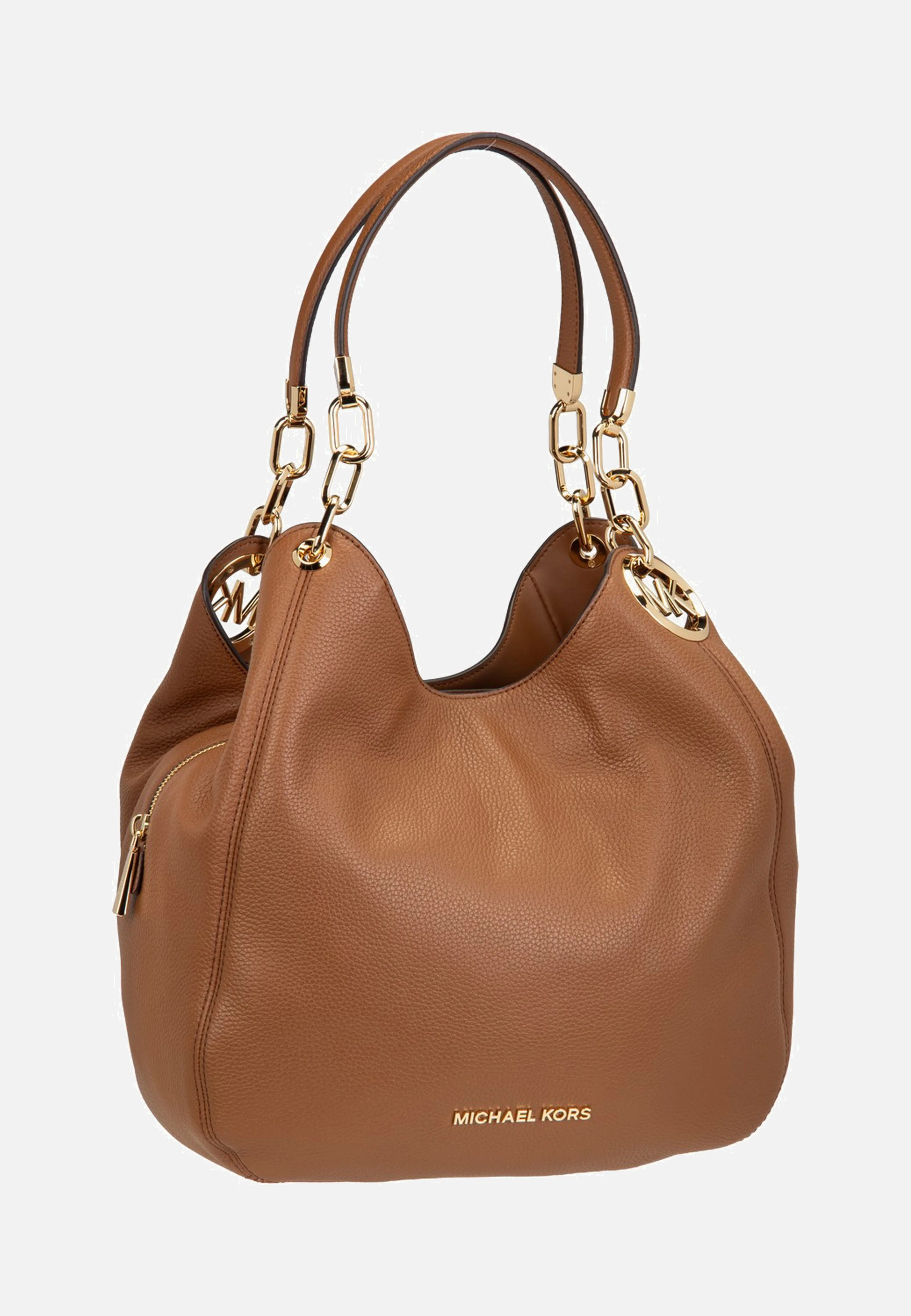 Lillie Large Chain Shoulder Tote Luggage - Hobo Bag