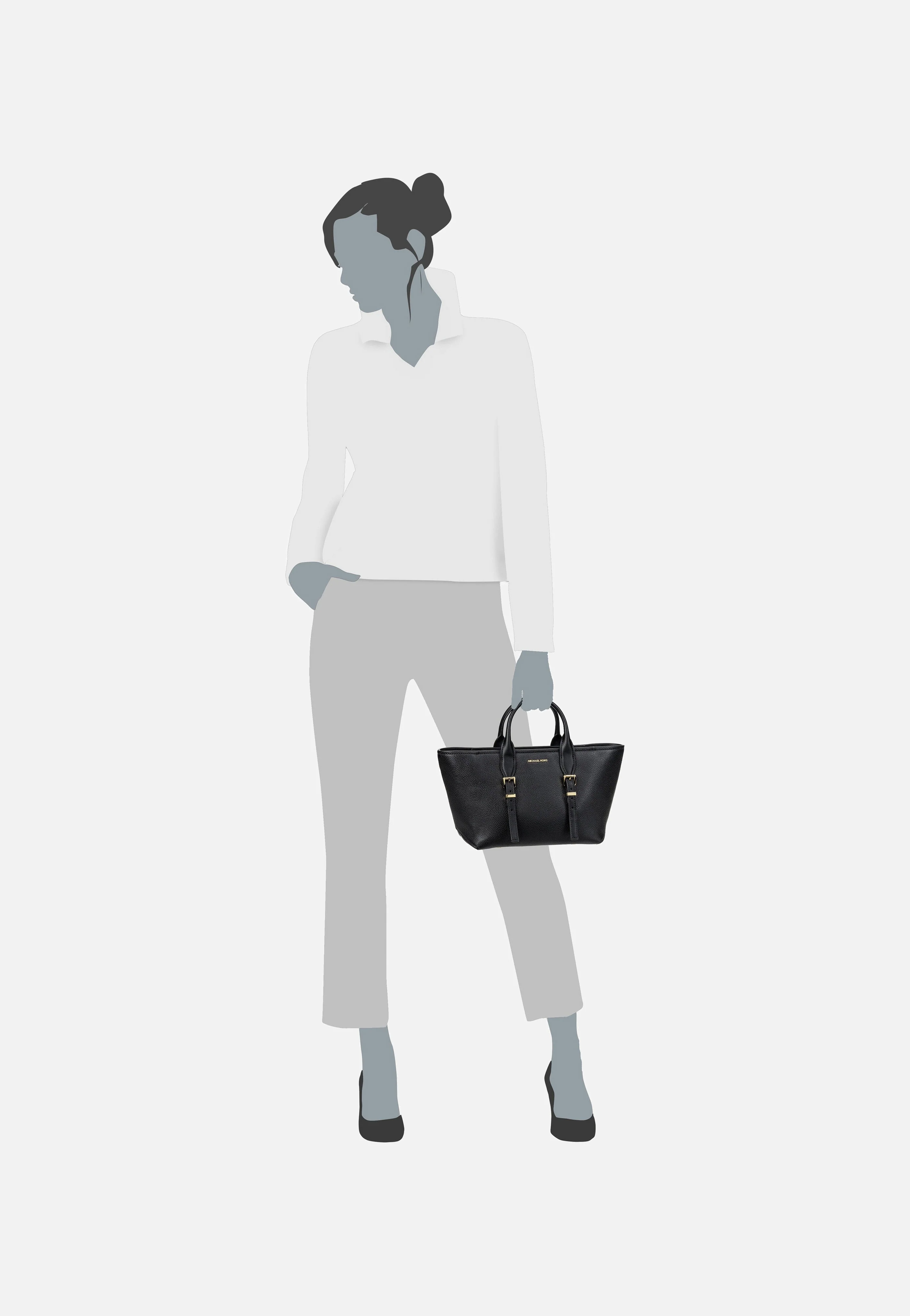 Moore SM Black - Henkeltasche - Image 5
