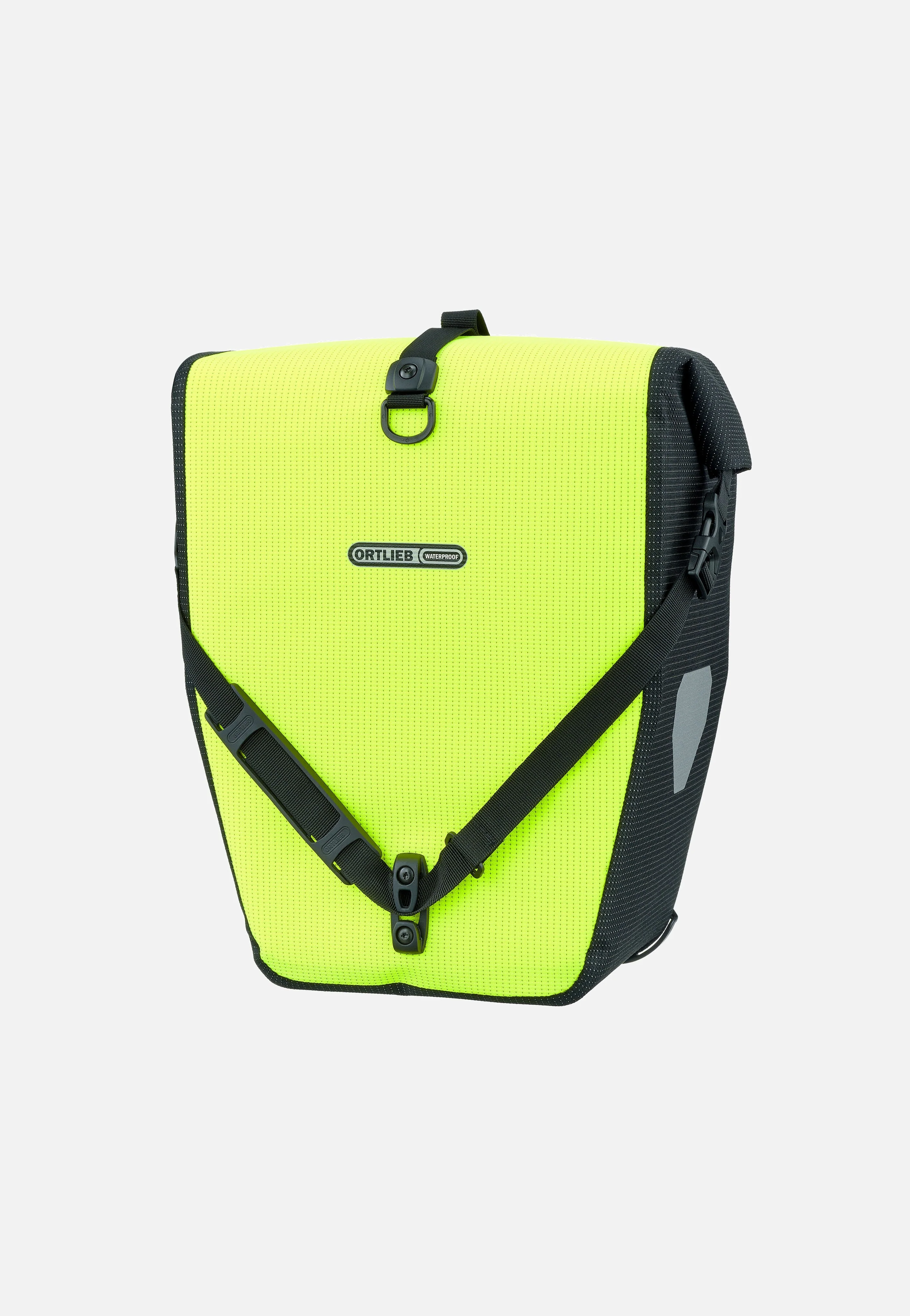 Back-Roller High Visibility Single QL2.1 Neongelb Schwarz Reflex - Fahrradtasche - Image 3