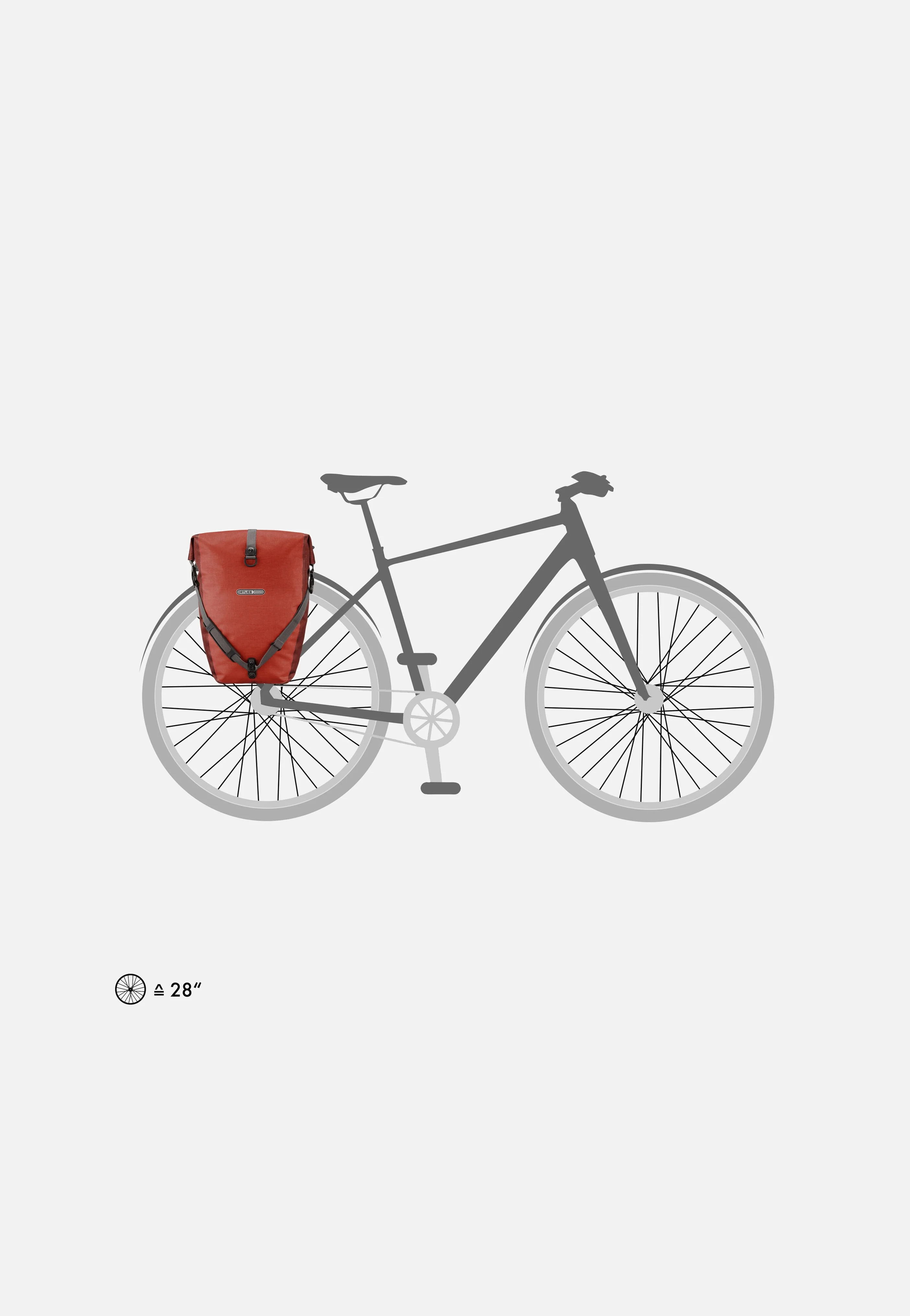 Back-Roller Plus CR QL2.1 Salsa Dark Chili - Fahrradtasche - Image 9