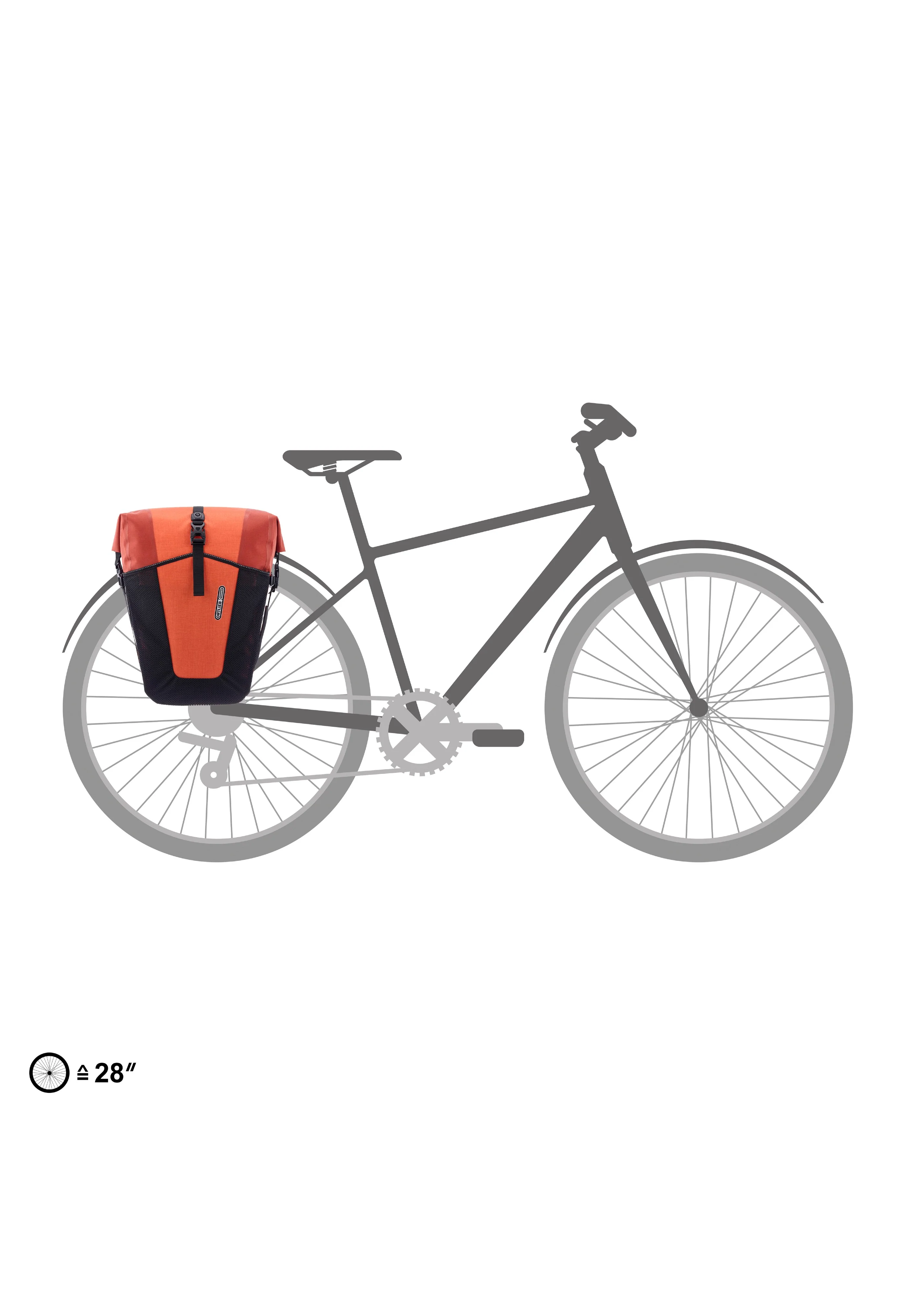 Back-Roller XL Plus QL2.2 Paar Salsa/Dark Chili - Fahrradtasche - Image 8