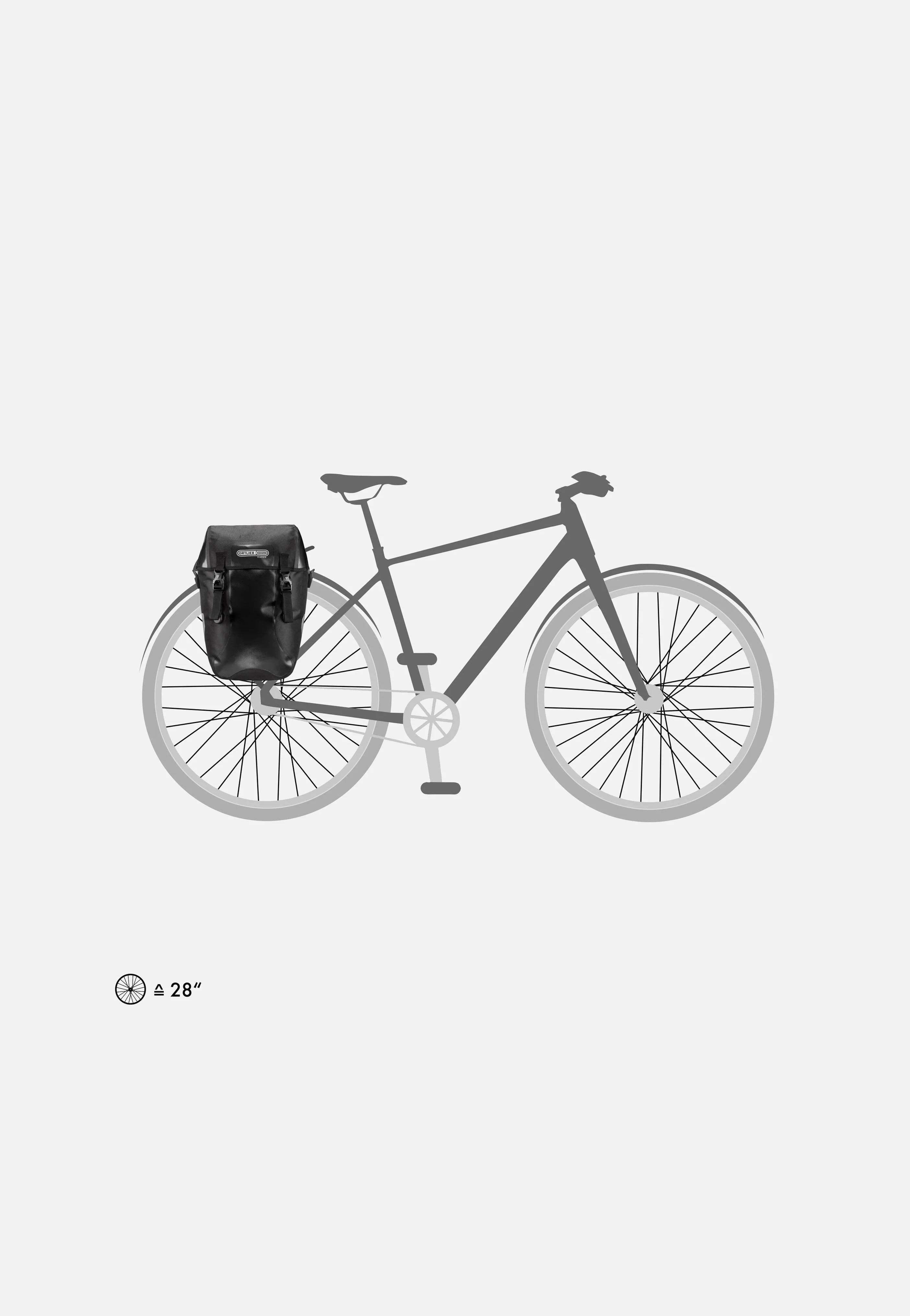 Bike-Packer Schwarz - Fahrradtasche - Image 9