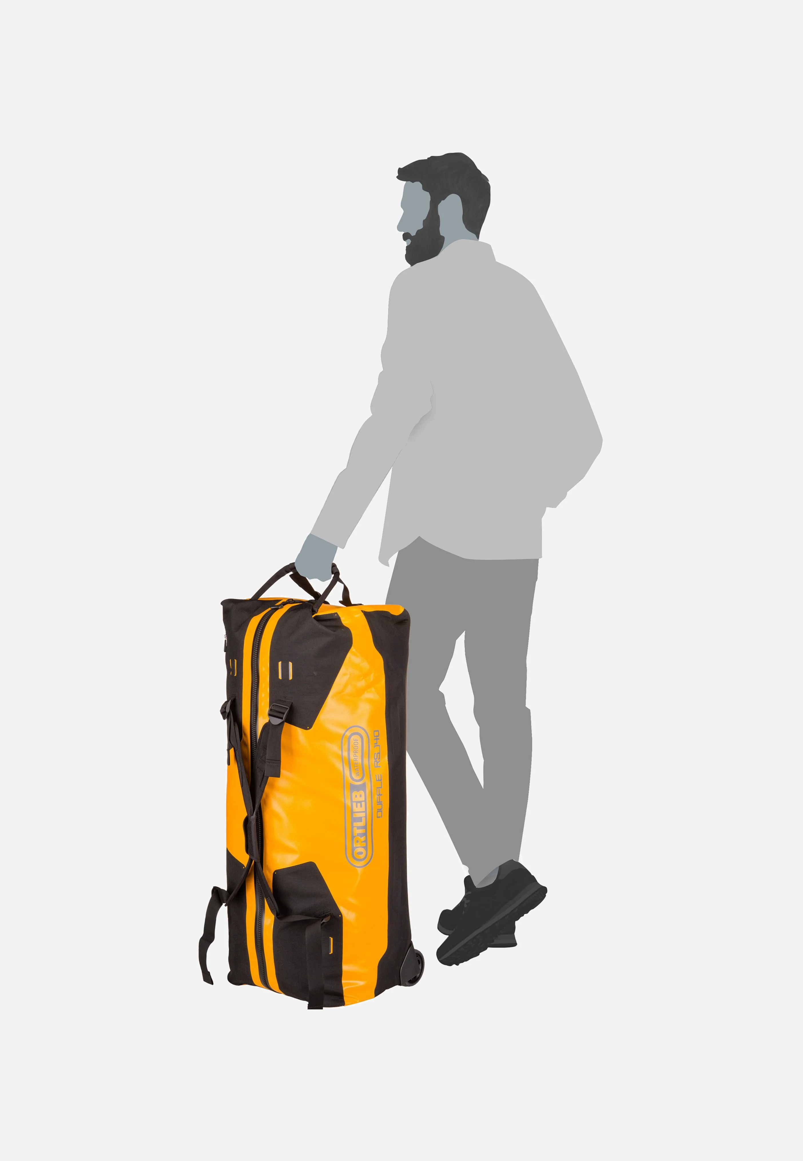 Duffle RS 140L Sonnengelb Schwarz - Travel Bag - Image 11