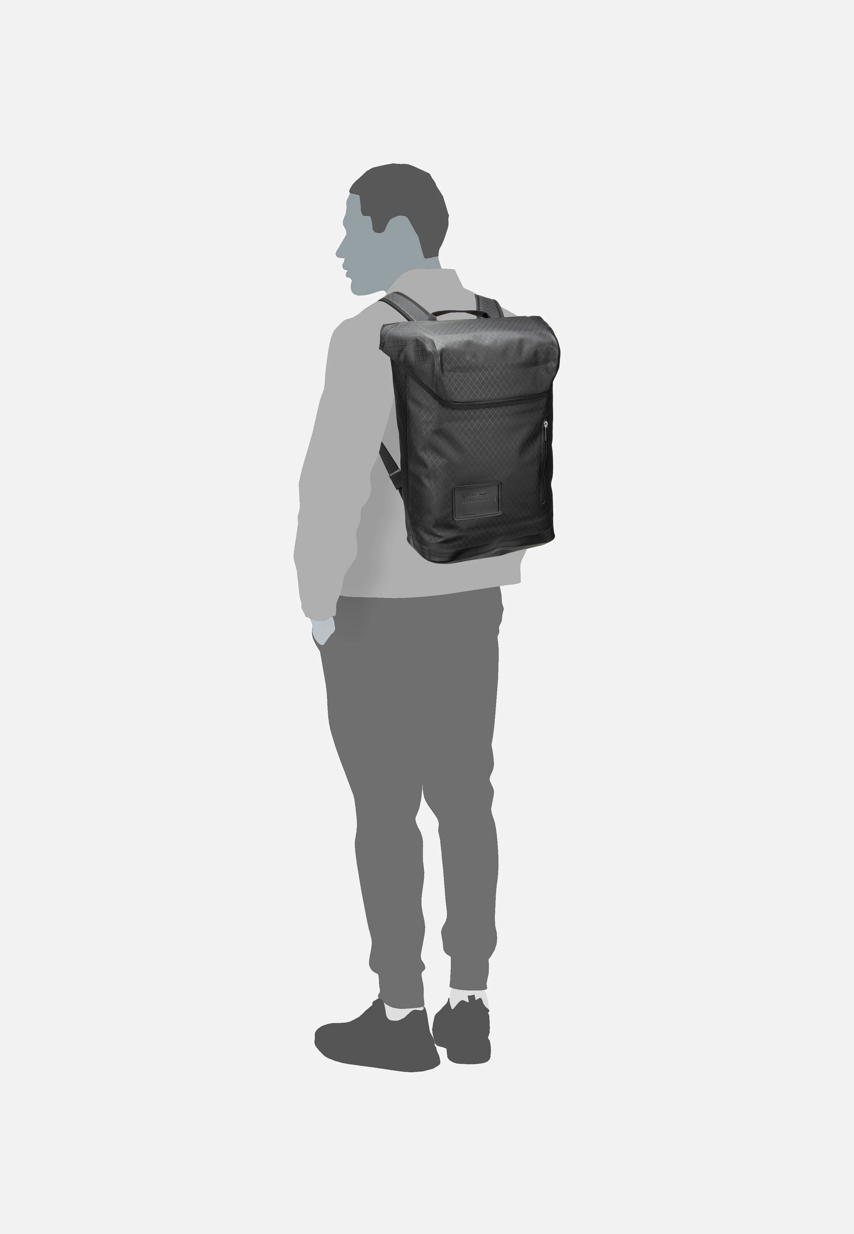 Soulo Metrosphere Black Embossed - Rucksack - Image 9