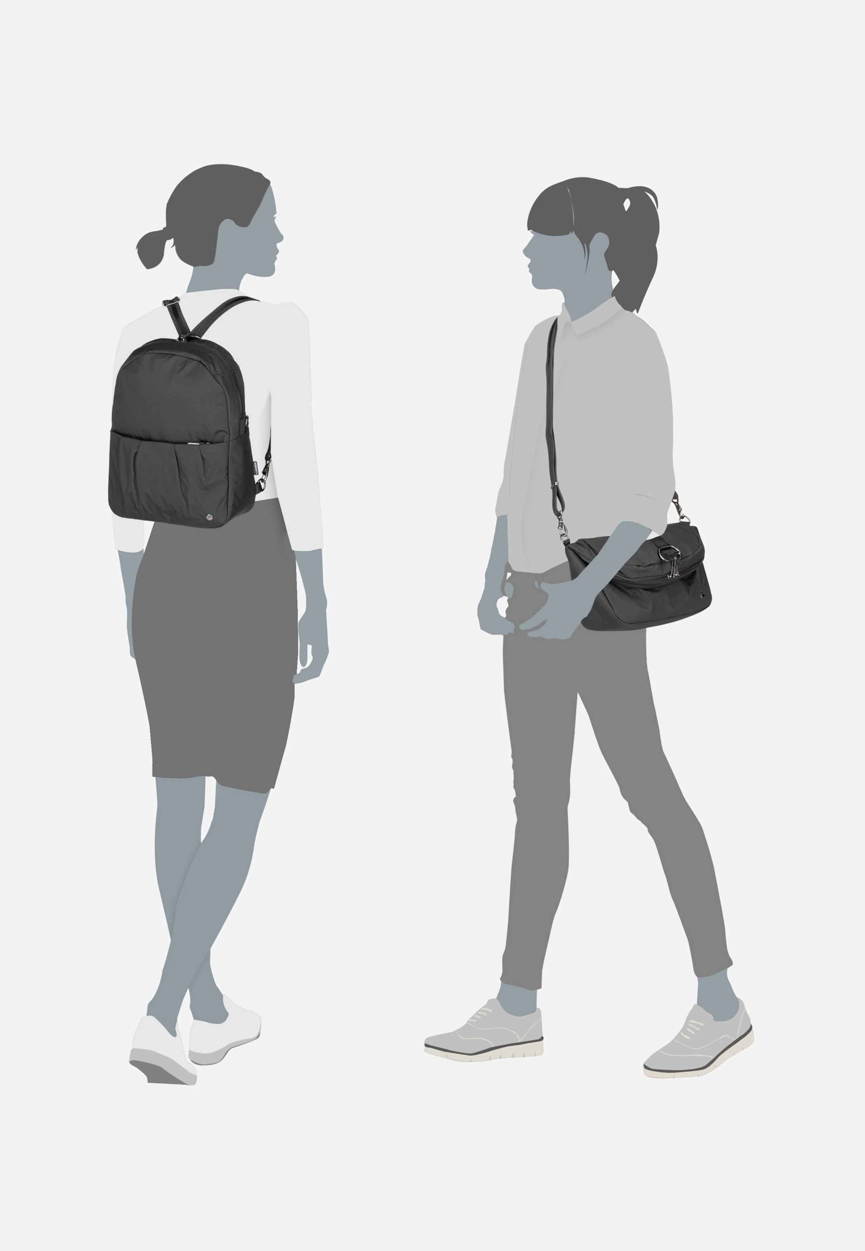 CX Convertible Black - Rucksack - Image 9