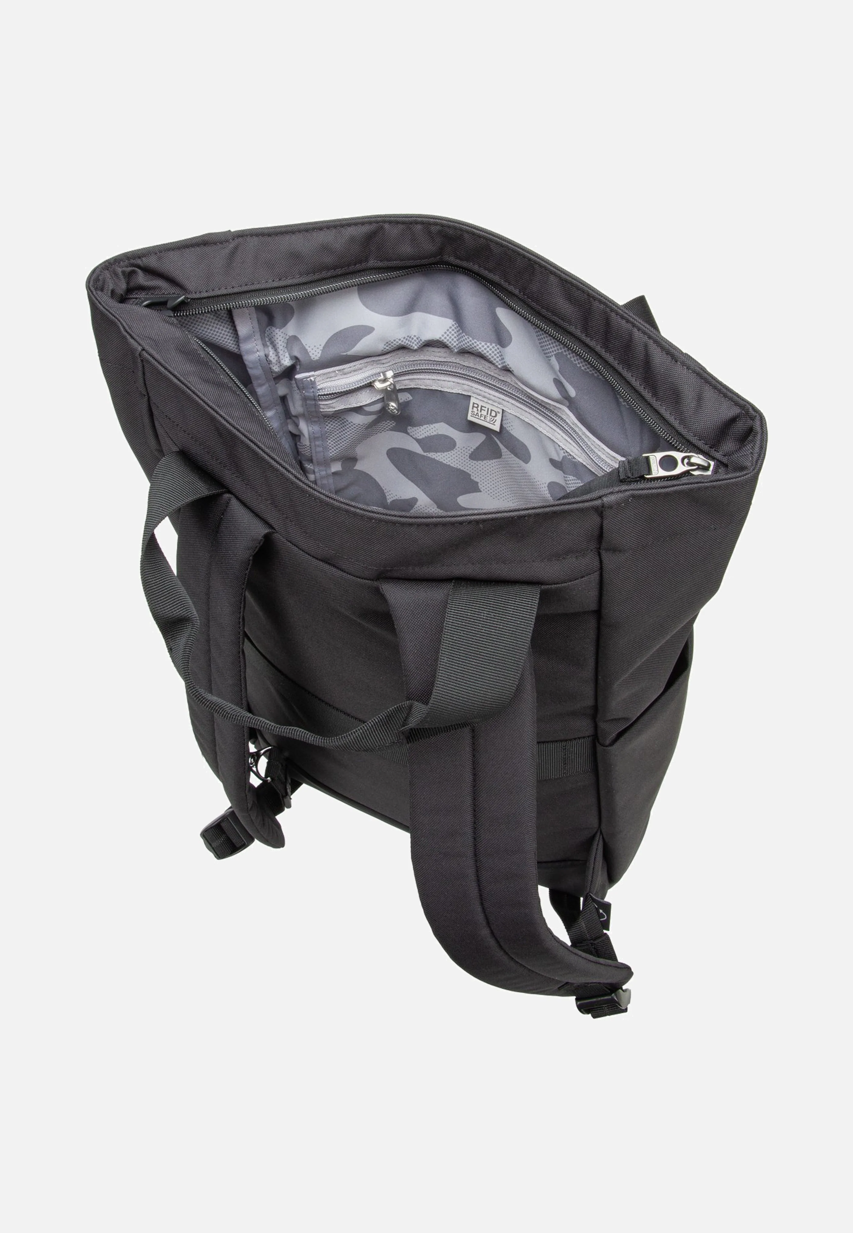 Go Totepack Jet Black - Rucksack - Image 8