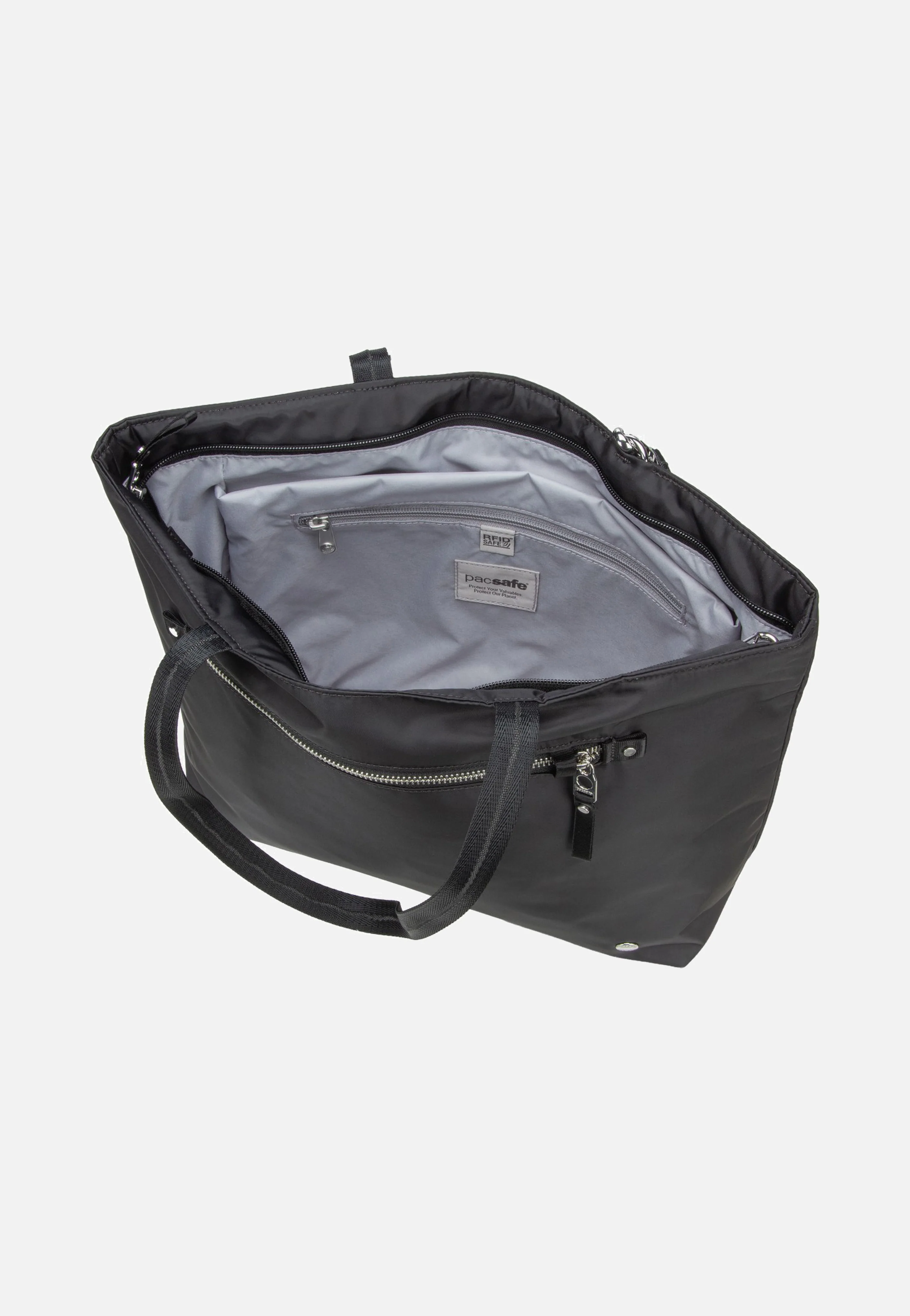 W Carryall Black - Tote Bag - Image 8