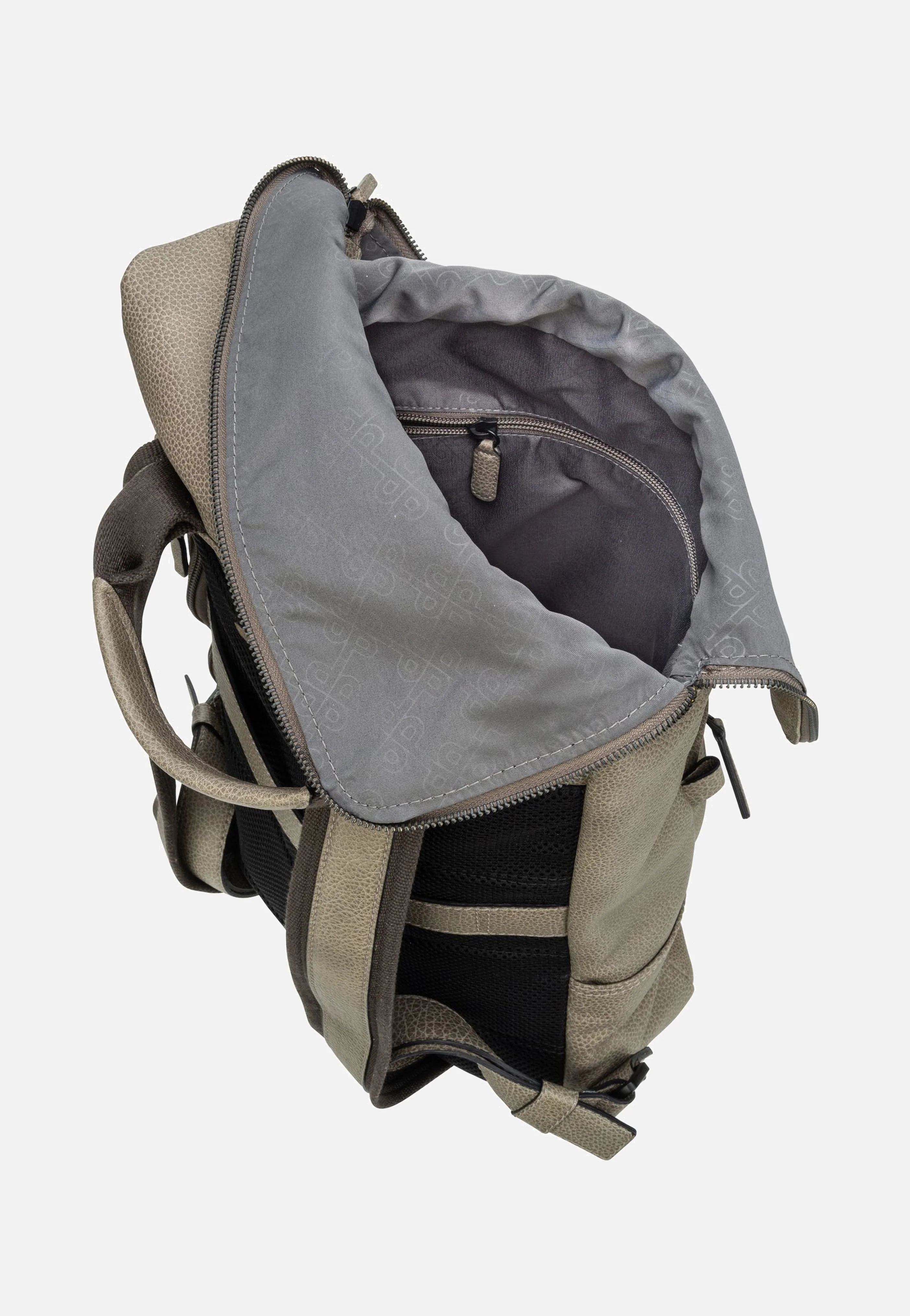 Casual 5470 Taupe - Rolltop Rucksack - Image 5