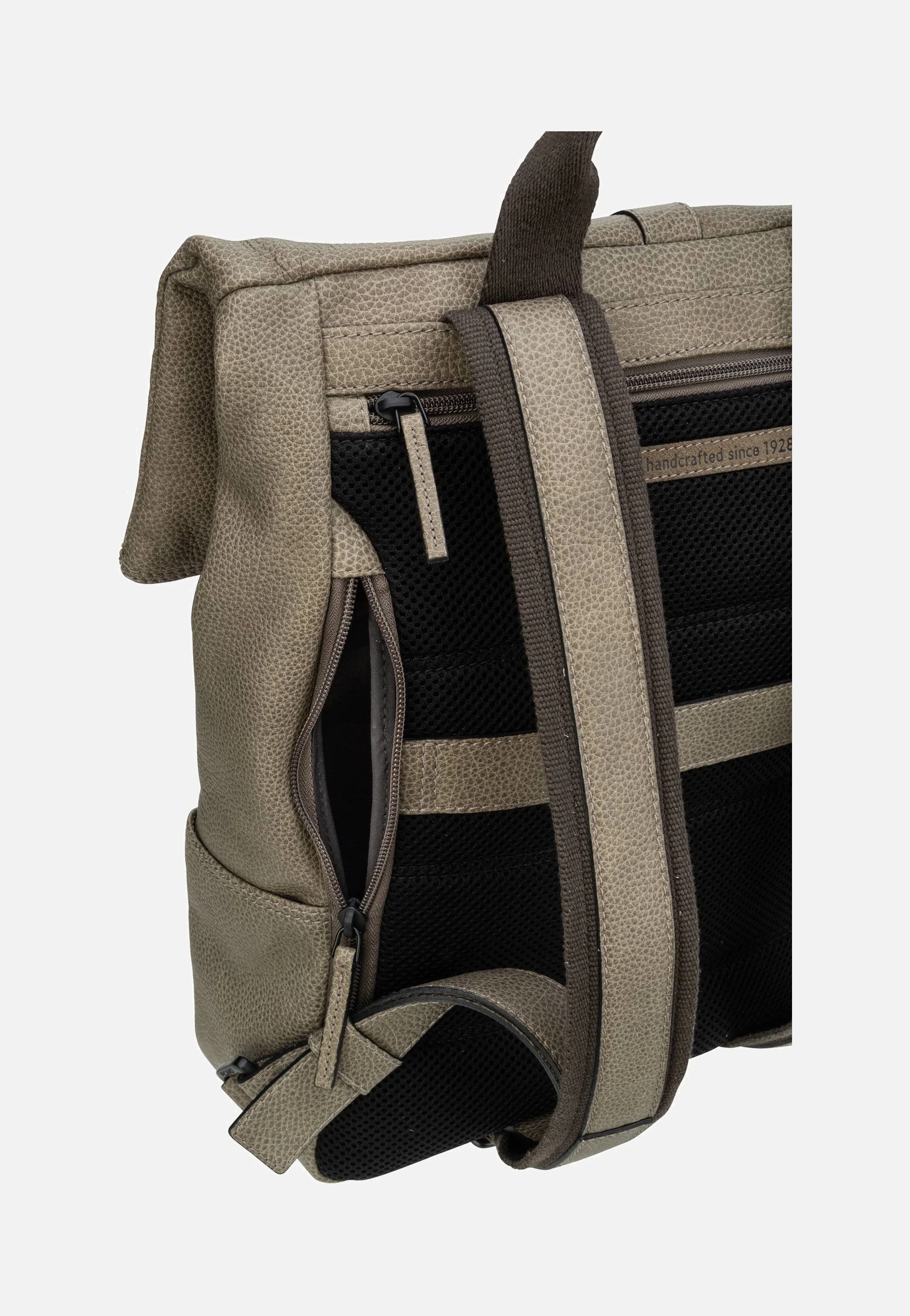 Casual 5470 Taupe - Rolltop Rucksack - Image 7