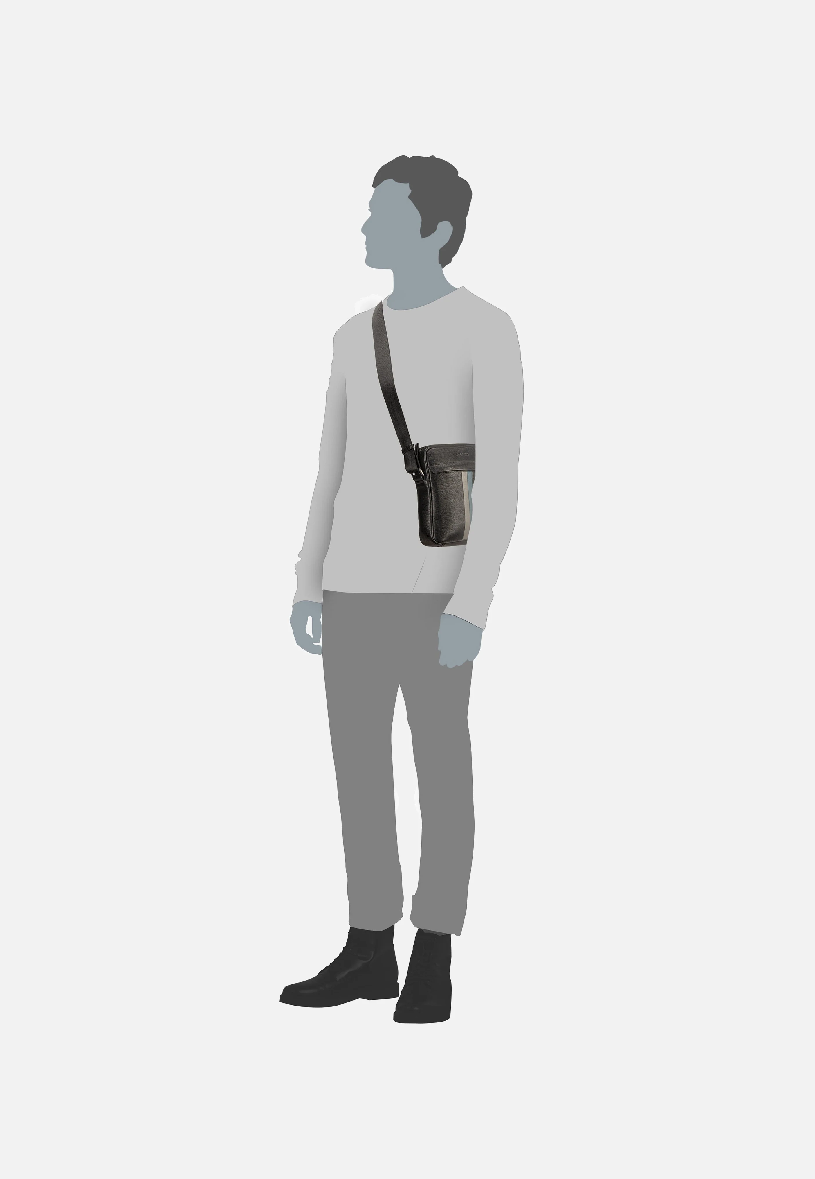 Horizon 1231 Schwarz - Crossbody Bag - Image 6