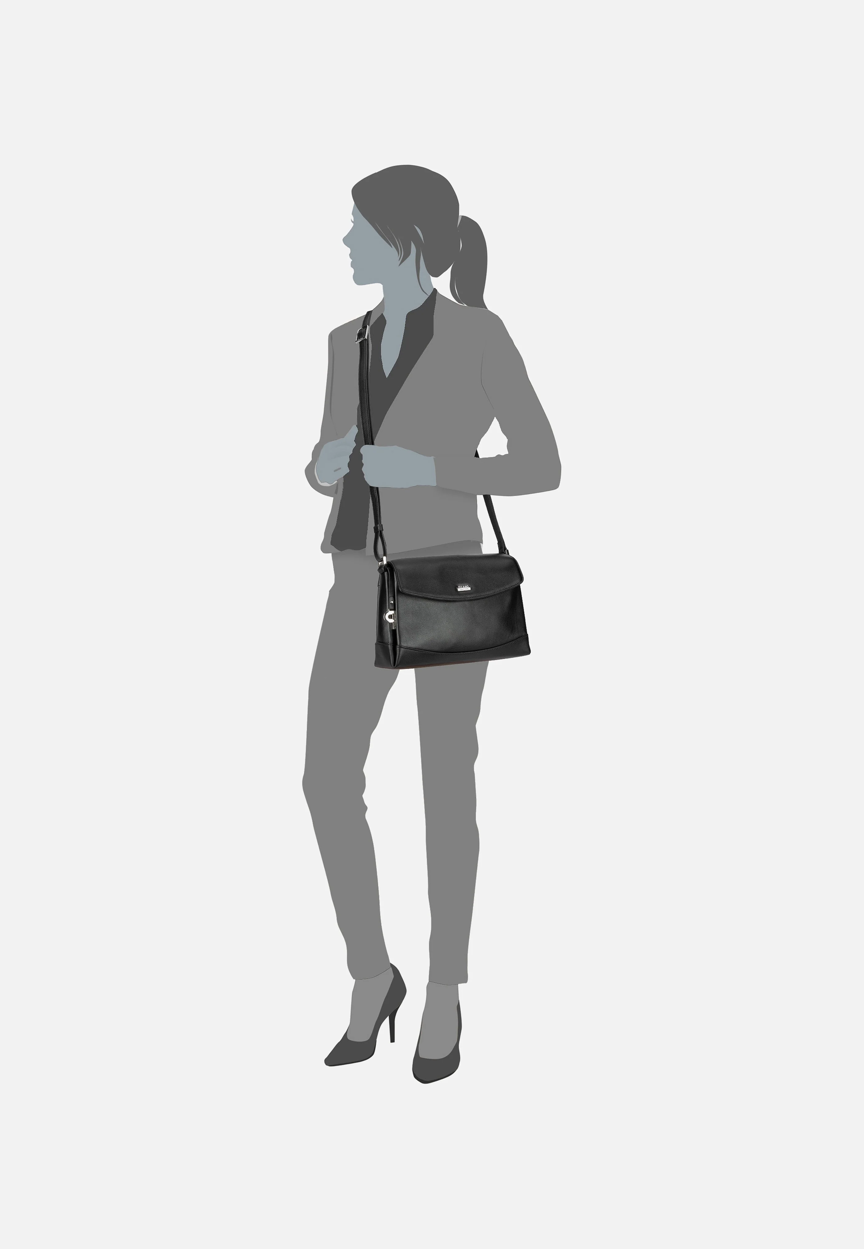 Really 8207 Schwarz - Crossbody Bag - Image 6