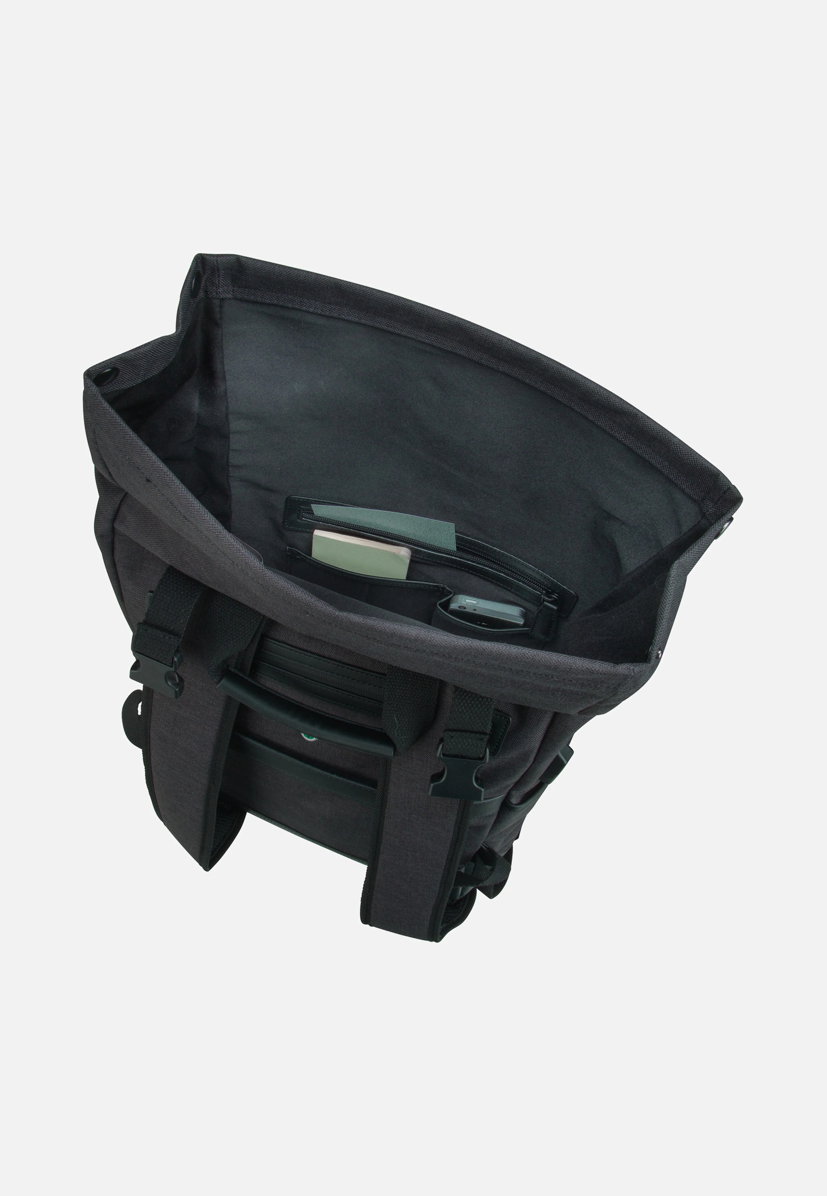 Speed 2393 Schwarz - Rolltop Rucksack - Image 3