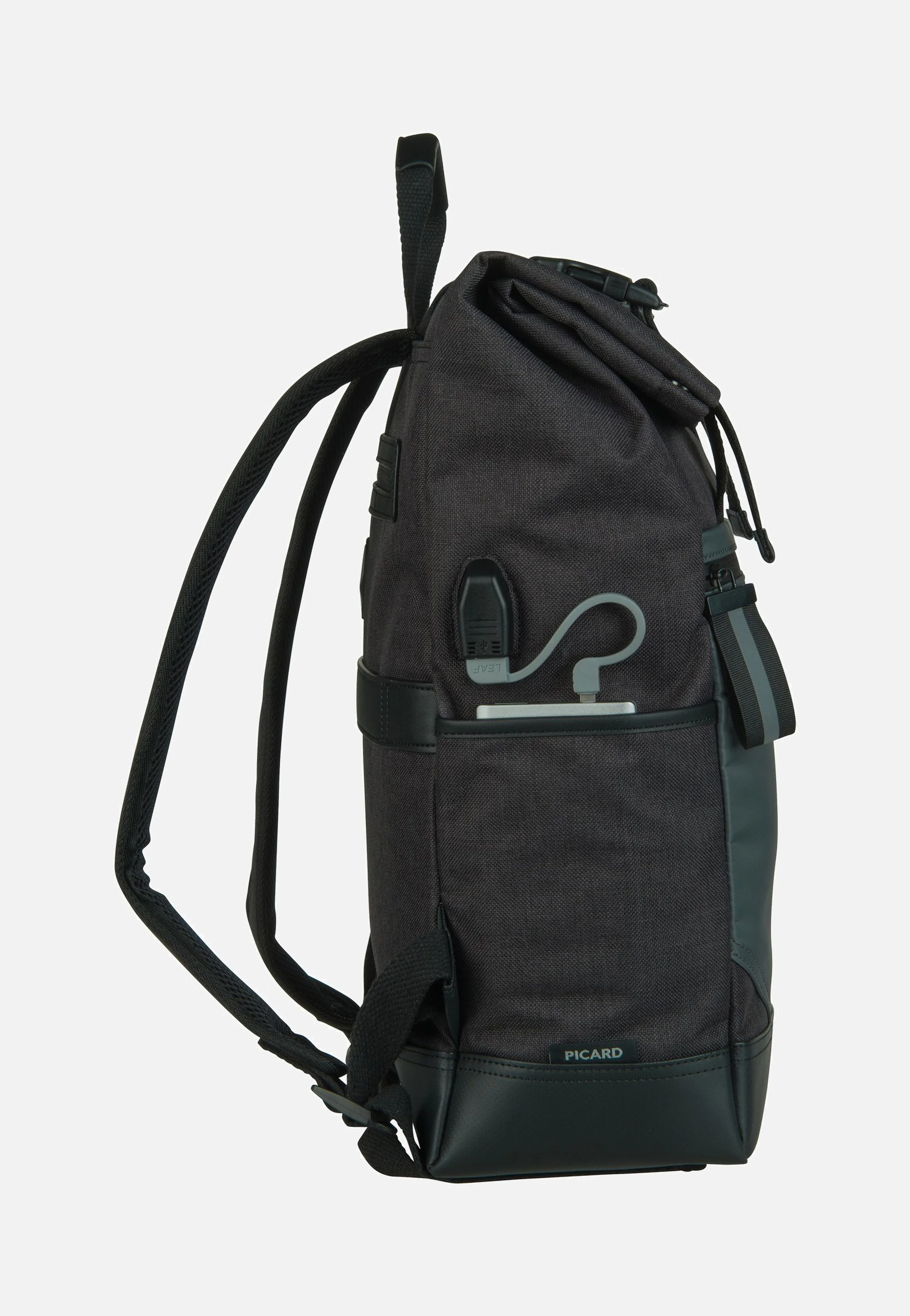 Speed 2393 Schwarz - Rolltop Rucksack - Image 7