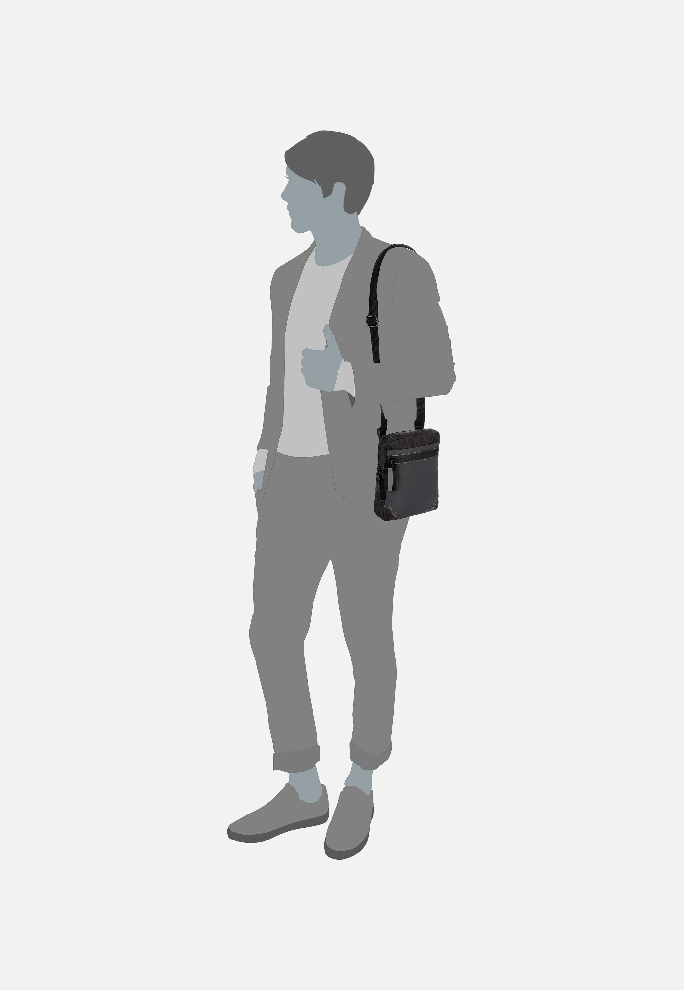 Speed 2859 Schwarz - Crossbody Bag - Image 6
