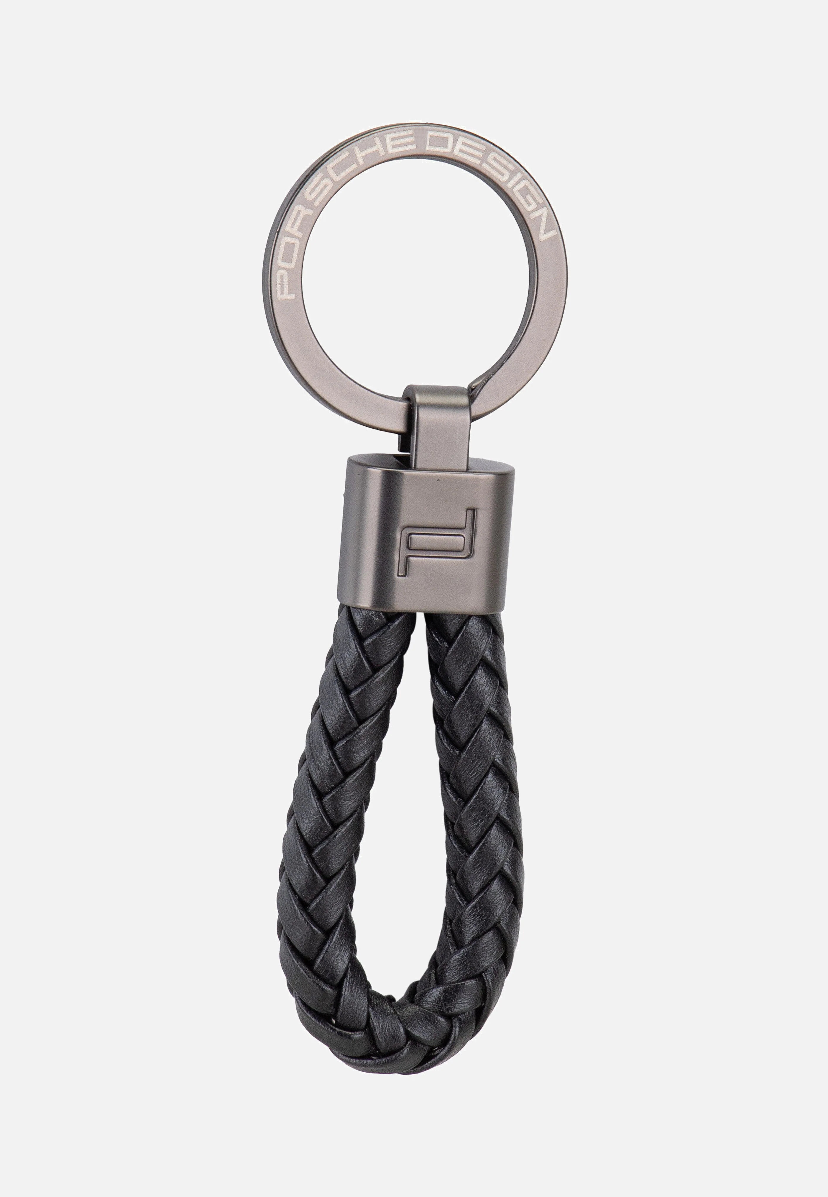 Keyring Leather Cord 28807 Black - Schlüsselanhänger