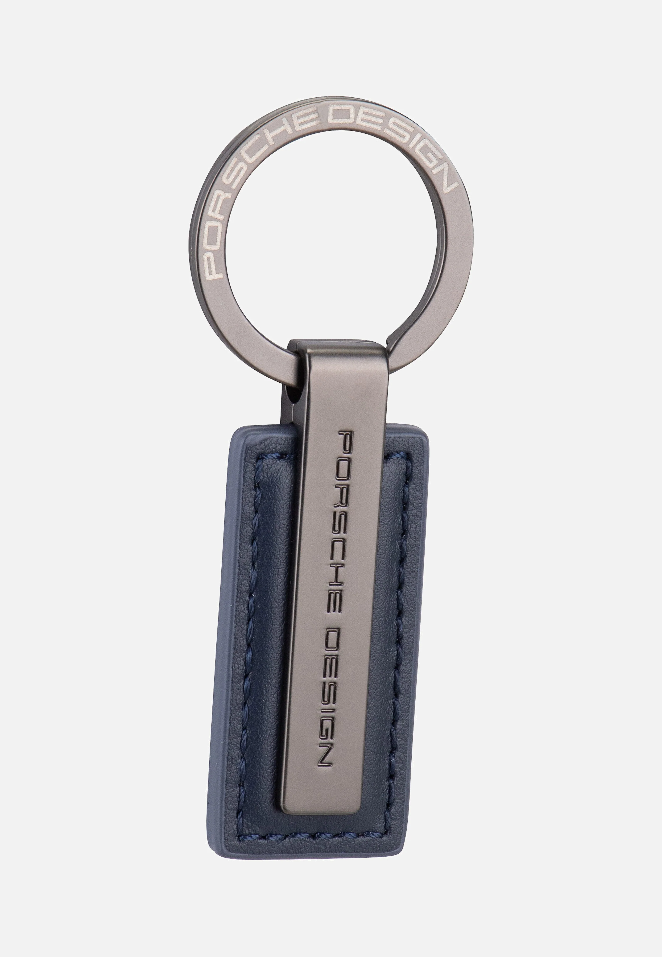 Keyring Metal Bar 28801 Dark Blue - Schlüsselanhänger