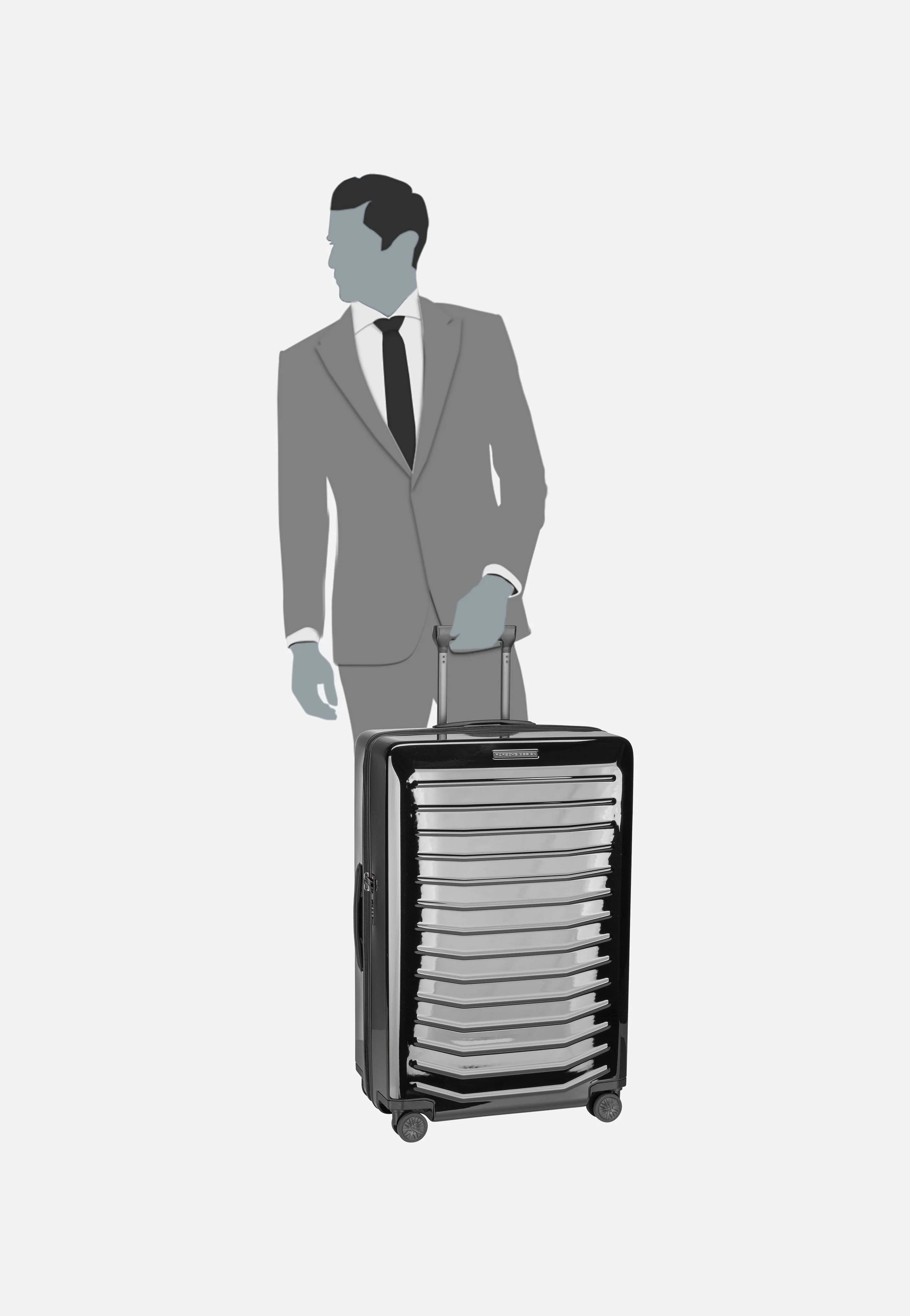 Roadster 4W Trolley L Anthracite Matt - Koffer - Image 7