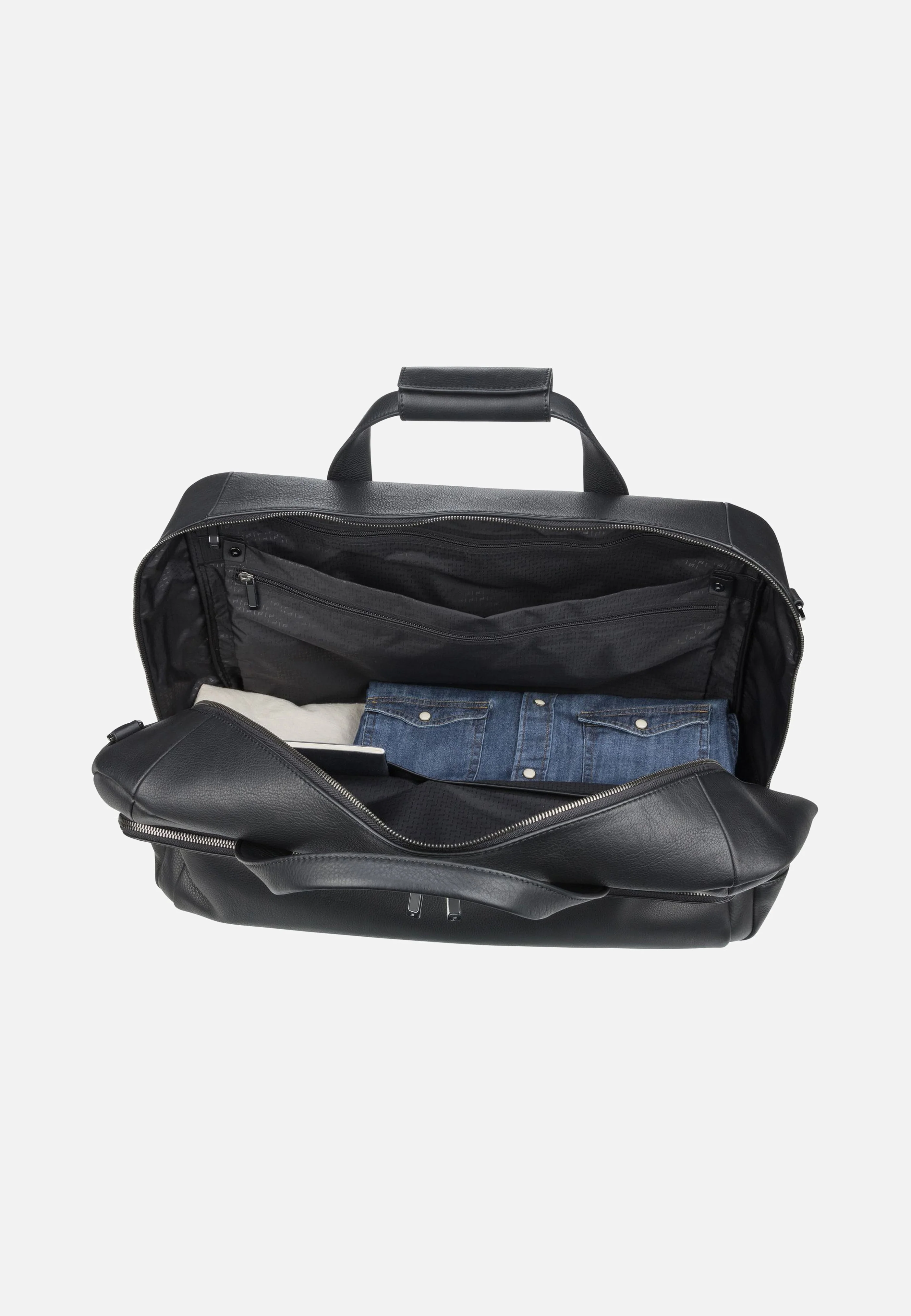 Roadster Leather 1001 Black - Weekender - Image 3