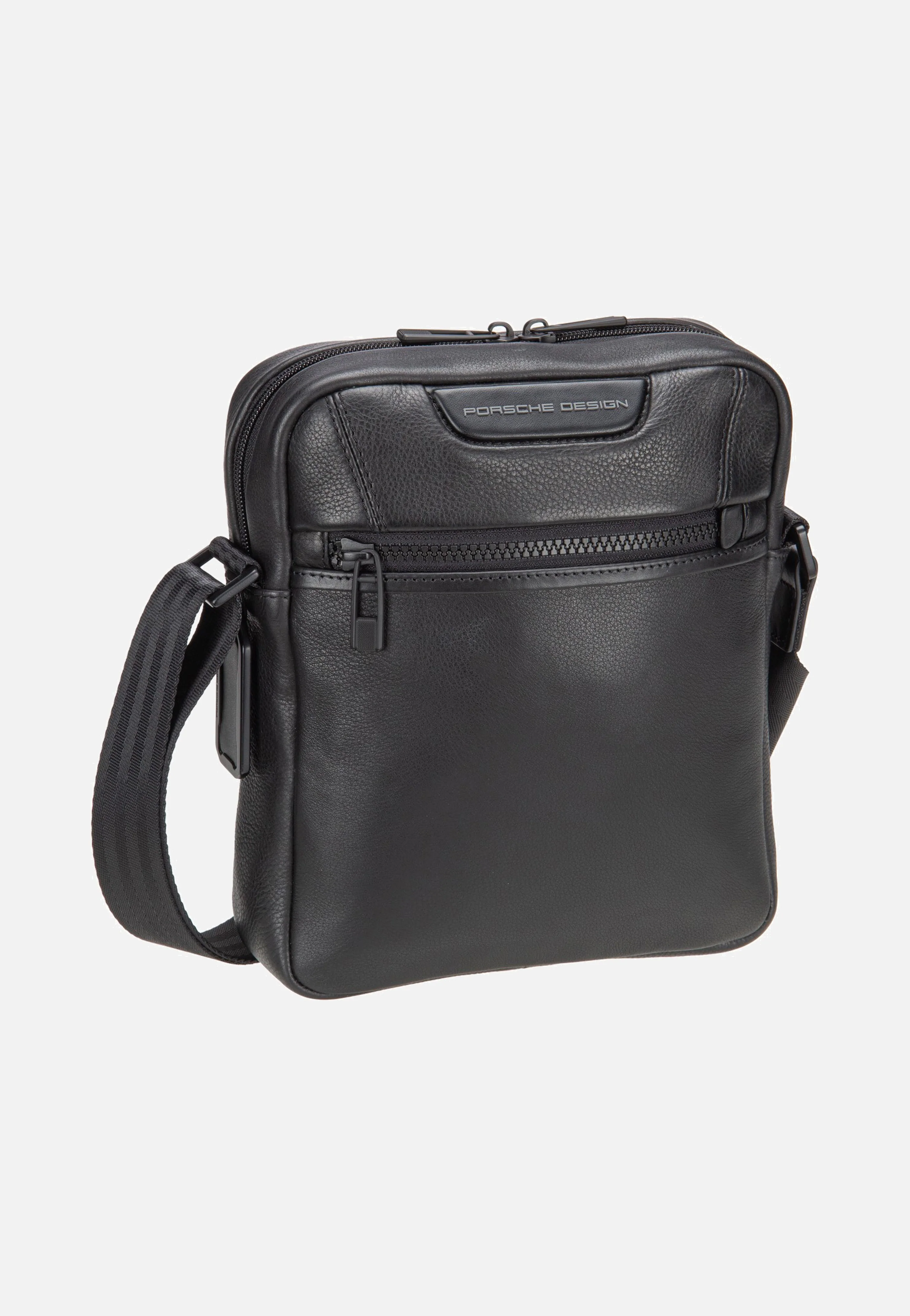 Roadster Leather Evo Shoulder Black - Crossbody Bag