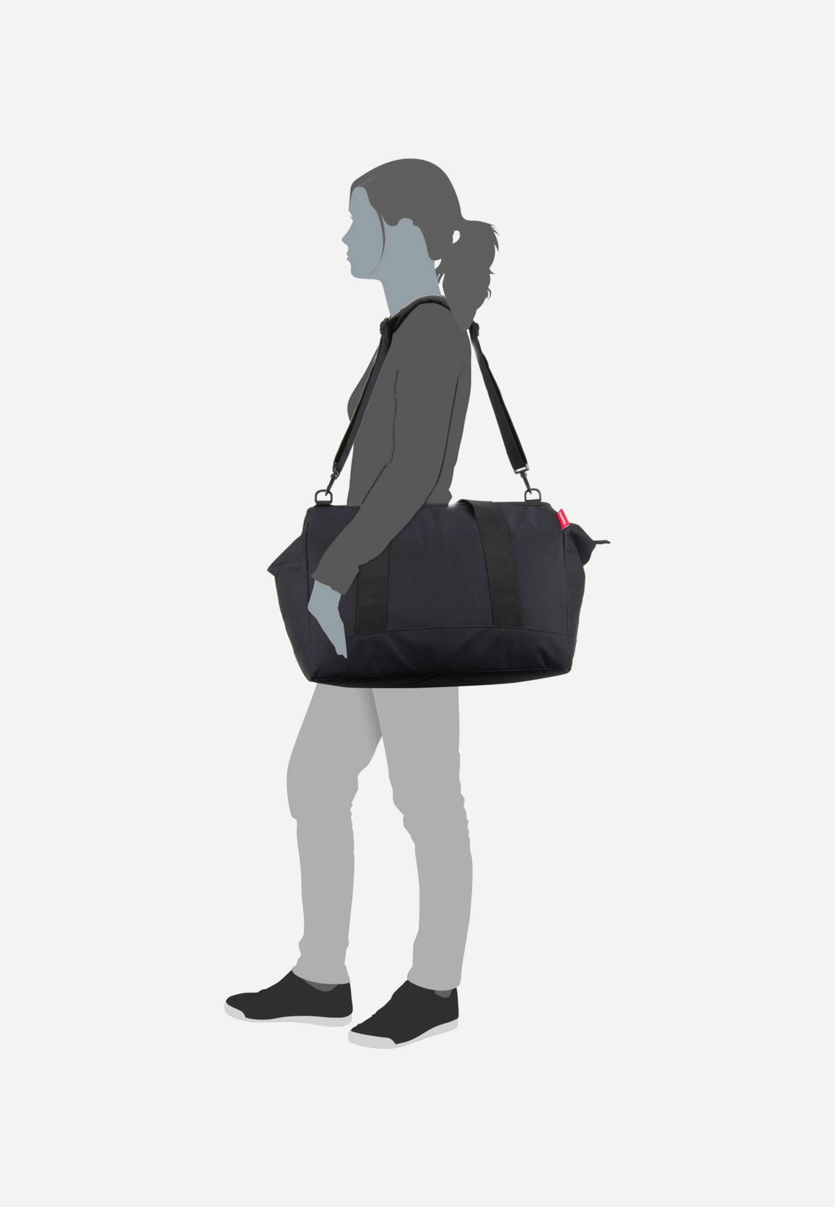 allrounder L Schwarz - Dufflebag - Image 5