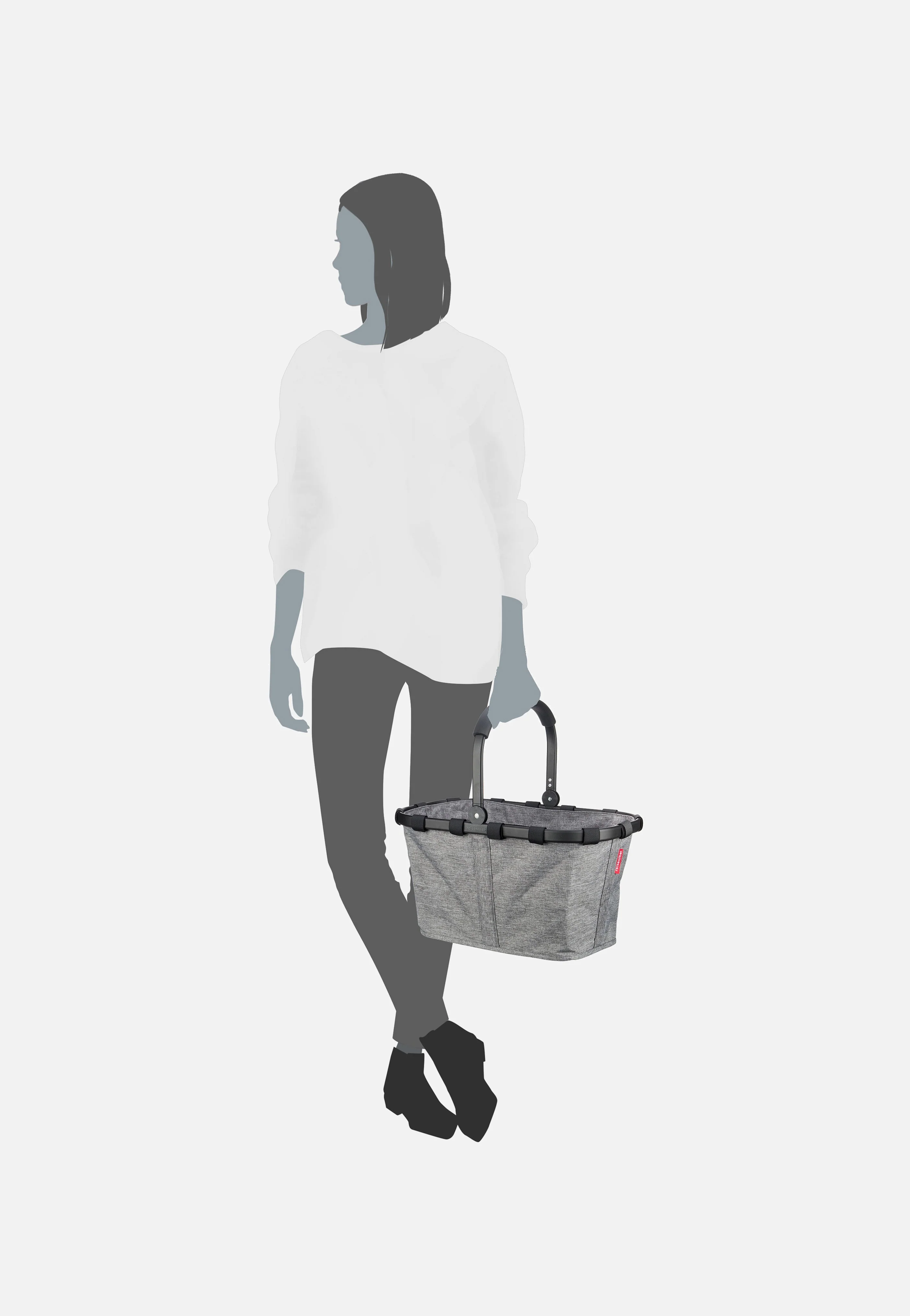 carrybag frame twist Twist Silver - Einkaufskorb - Image 7