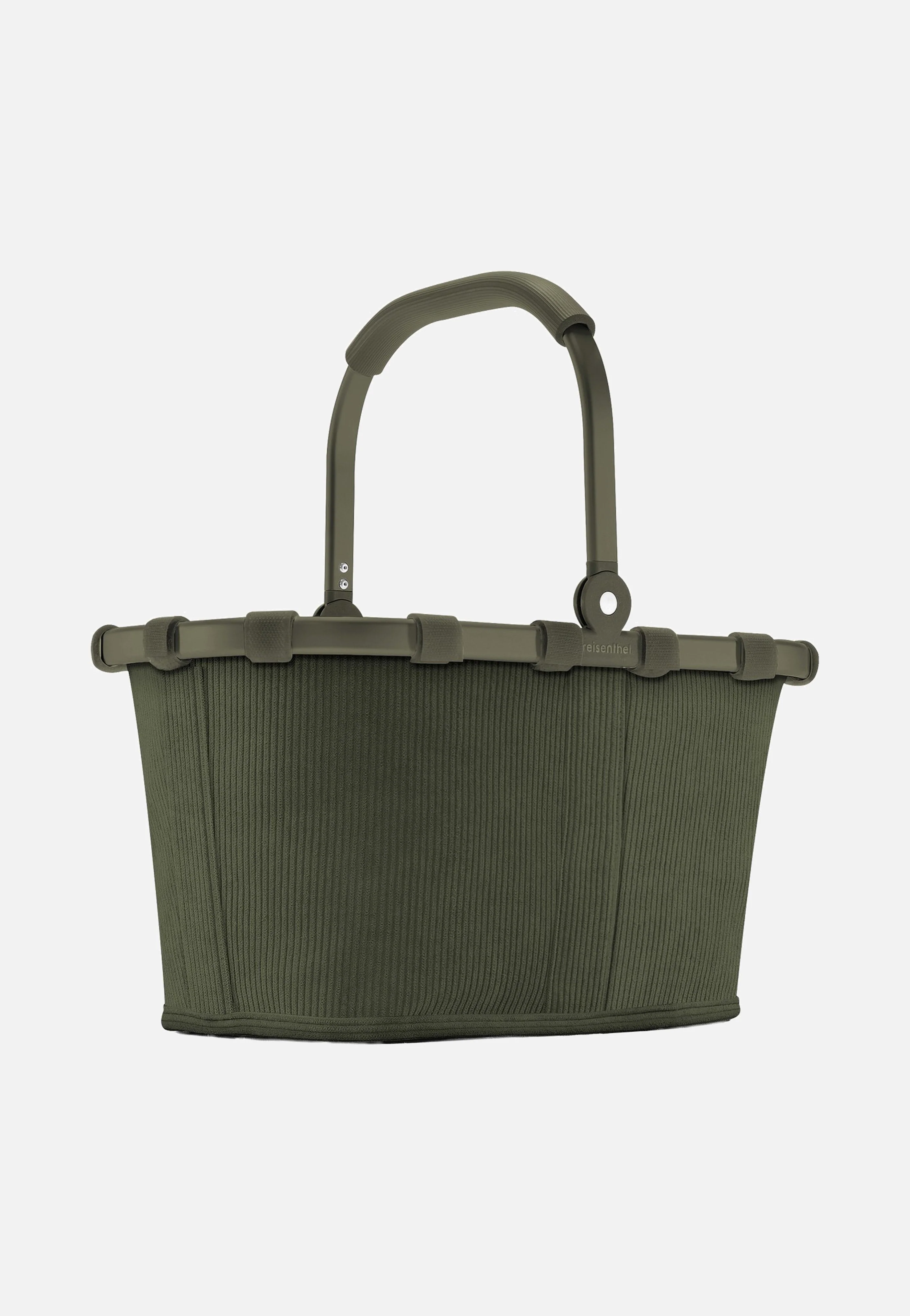 Carrybag XS Cord Dark Matcha - Einkaufskorb