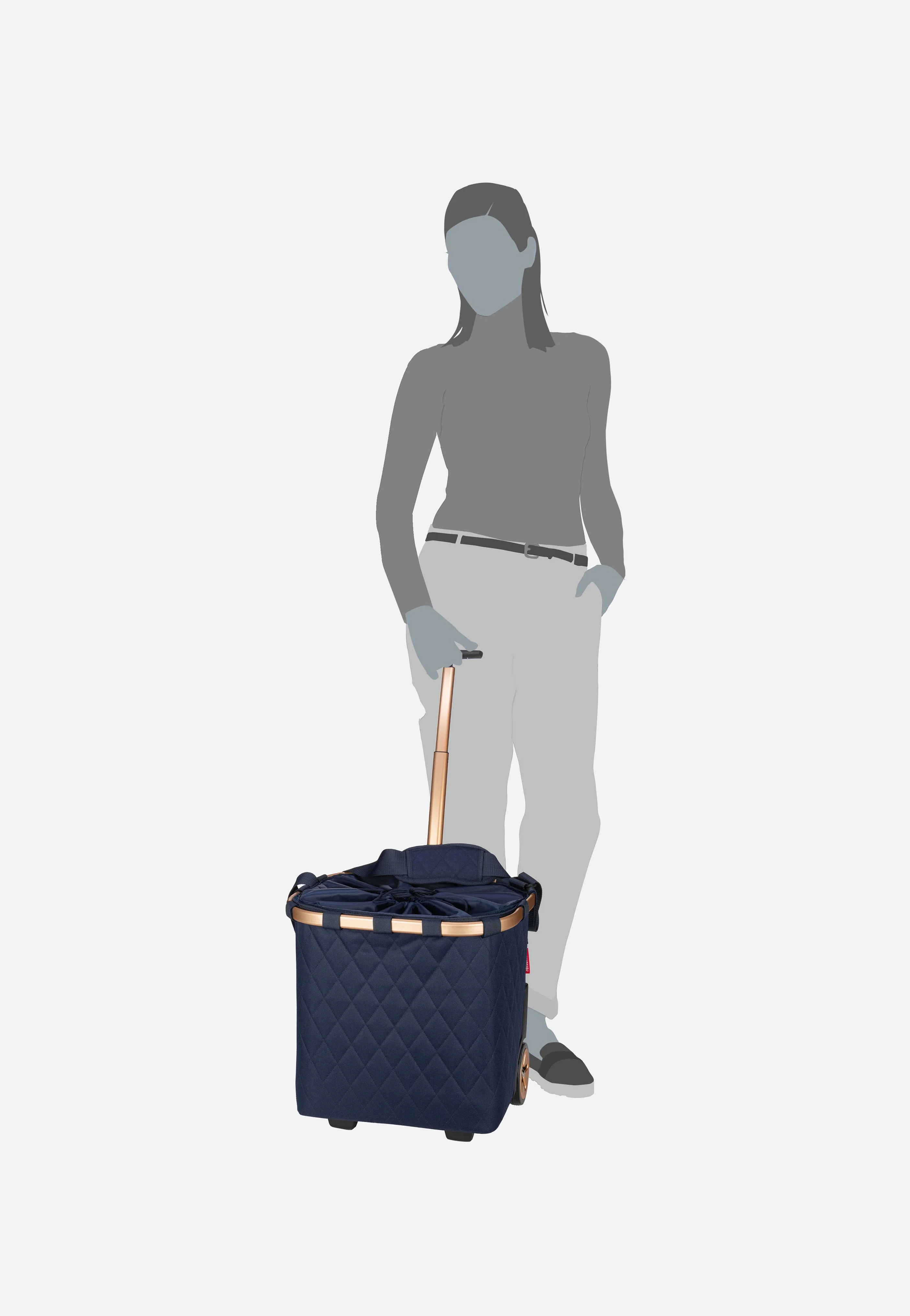 carrycruiser special edition Rhombus Midnight Gold - Einkaufstrolley - Image 7