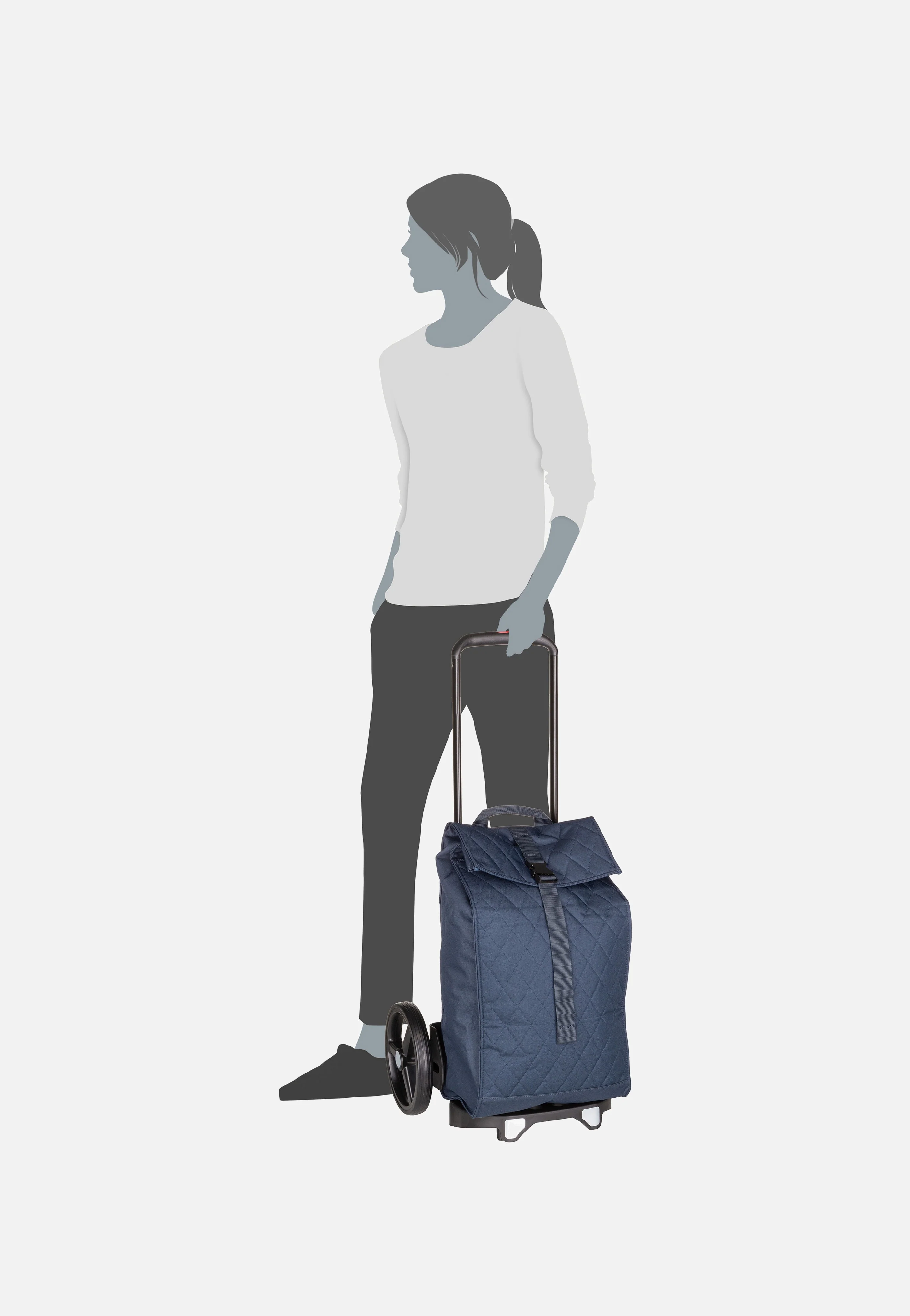 citycruiser Rhombus Rhombus Midnight Gold - Einkaufstrolley - Image 7