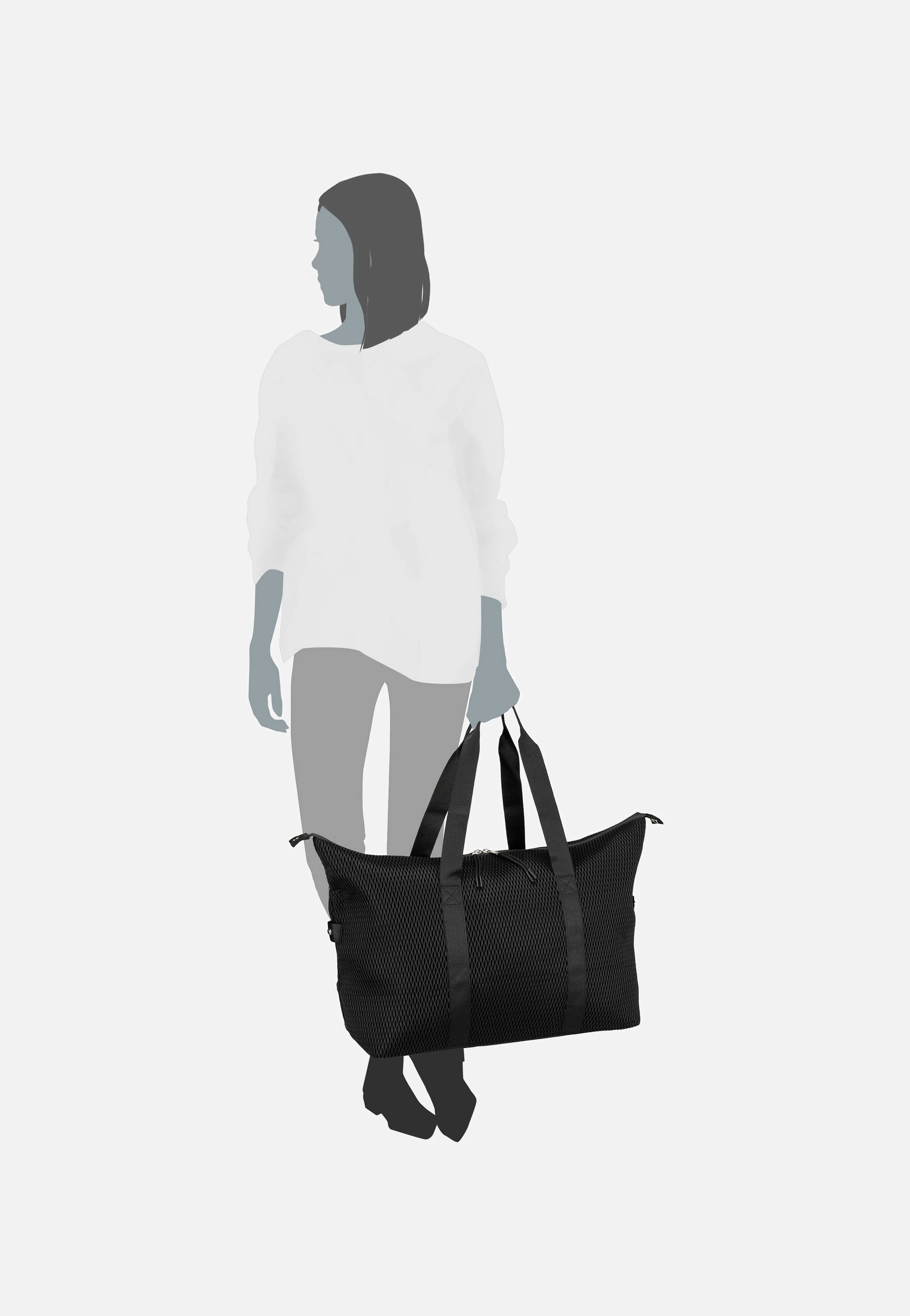 extralite L Mesh Black - Weekender - Image 8