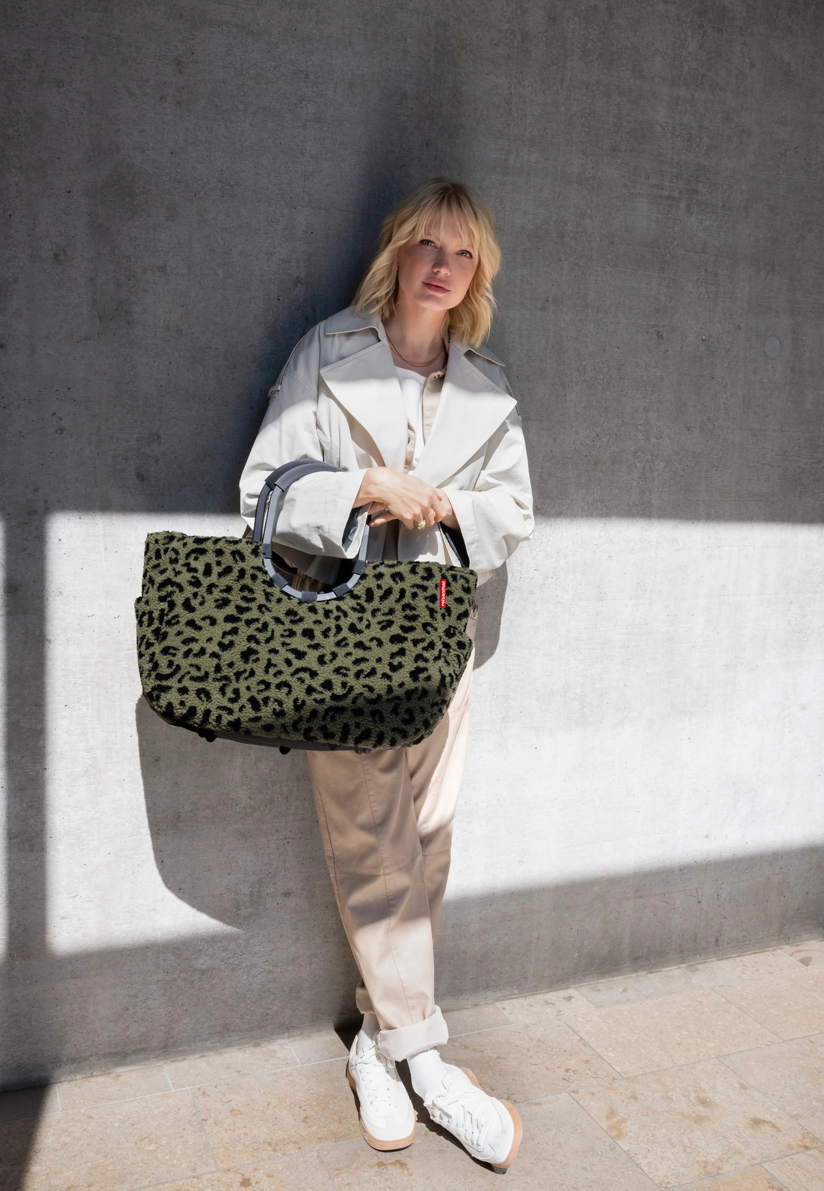 Loopshopper L Teddy Leo Olive - Einkaufskorb - Image 7