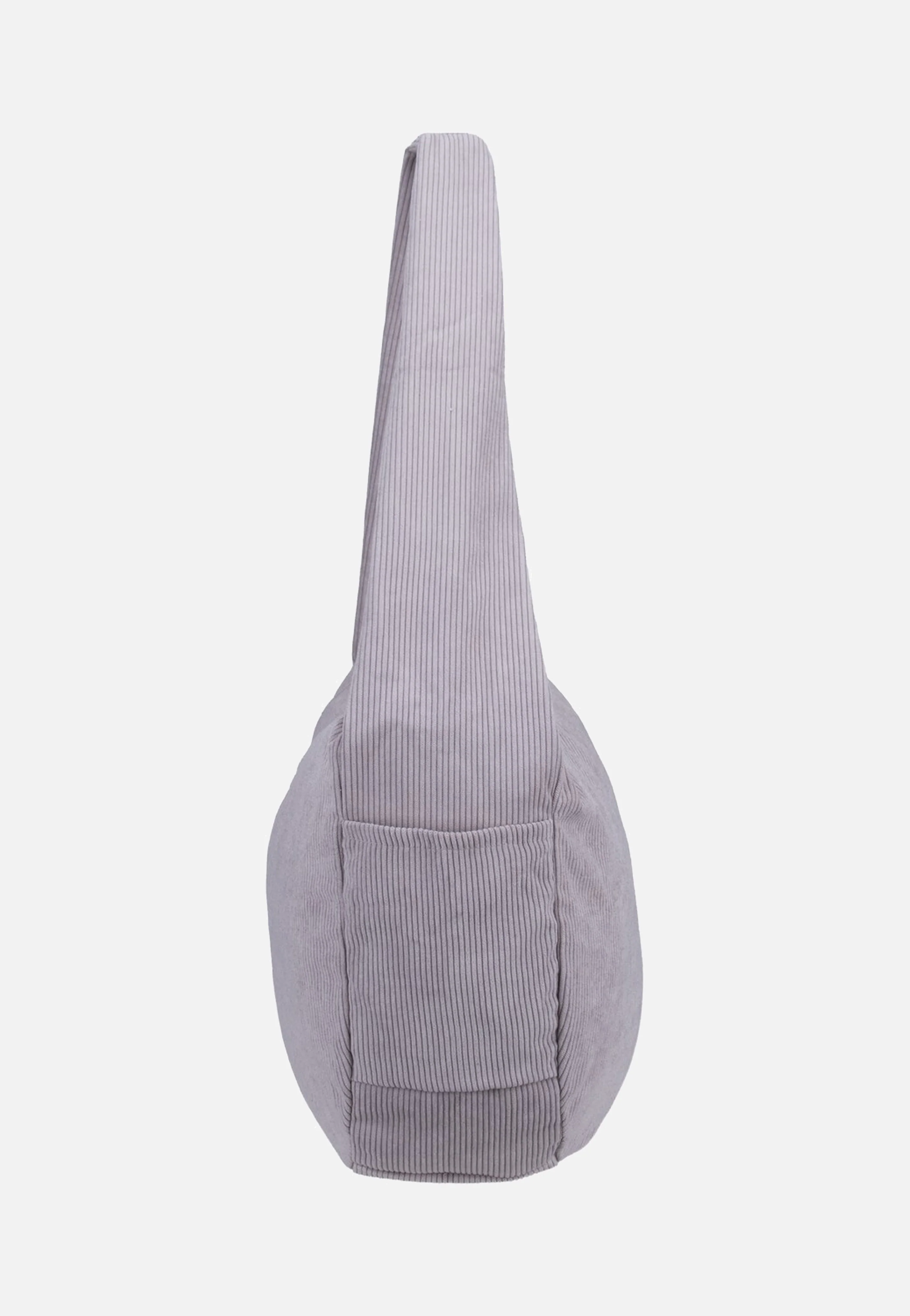 Moonbag Cord Grey - Hobo Bag - Image 4