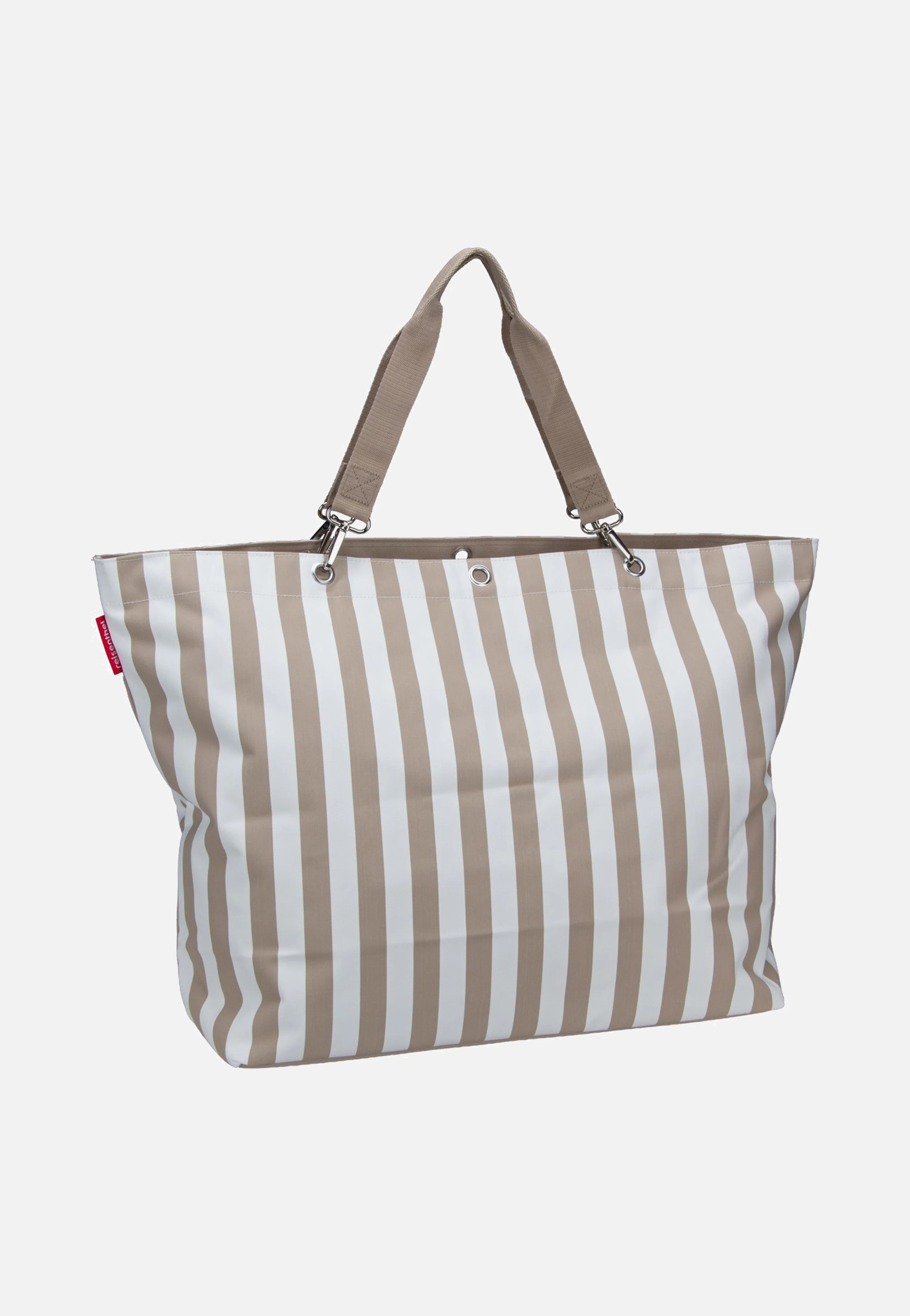 Shopper XL Summerstripes Coffee - Einkaufstasche