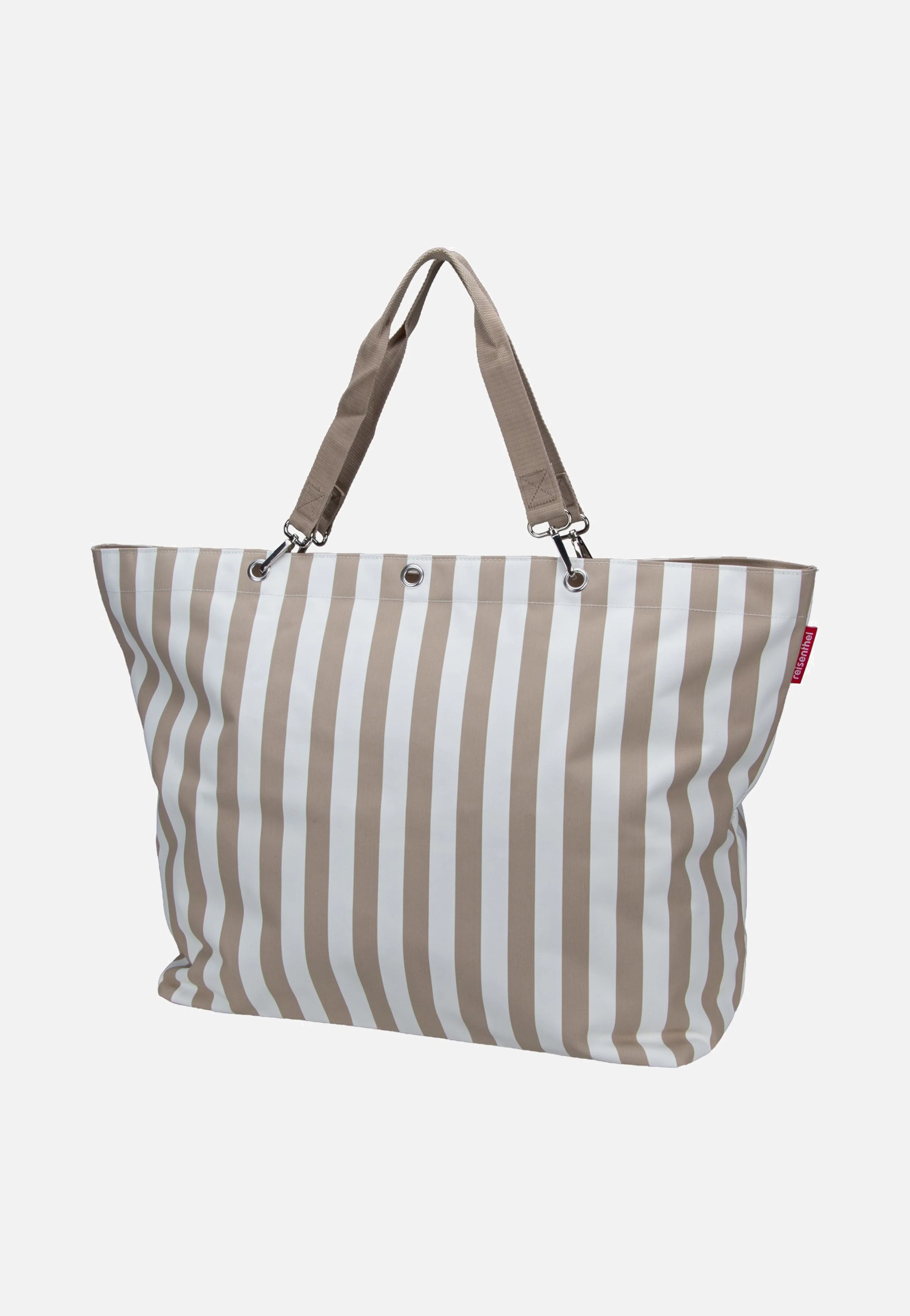 Shopper XL Summerstripes Coffee - Einkaufstasche - Image 4