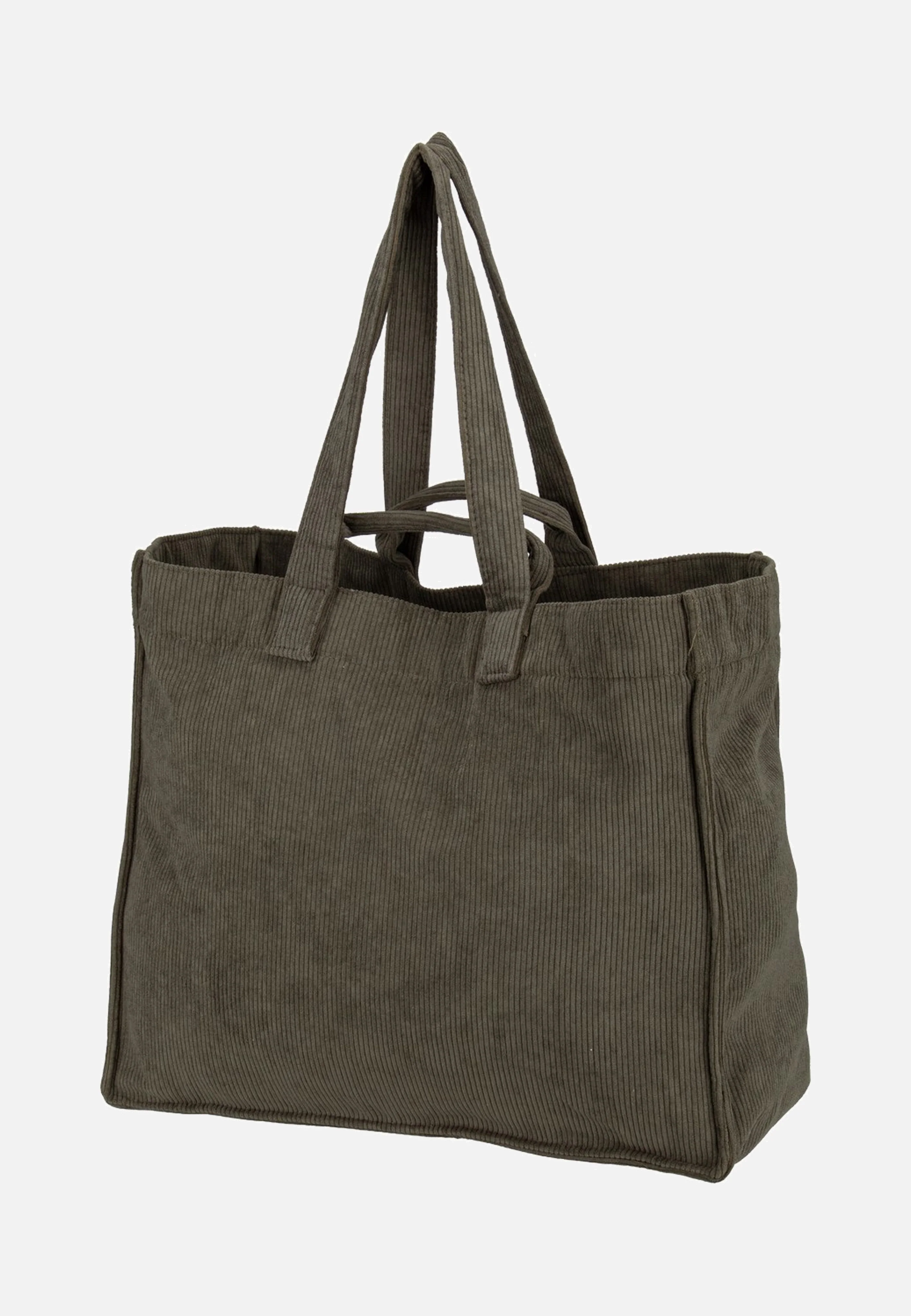 Softshopper Cord Dark Matcha - Shopper - Image 3