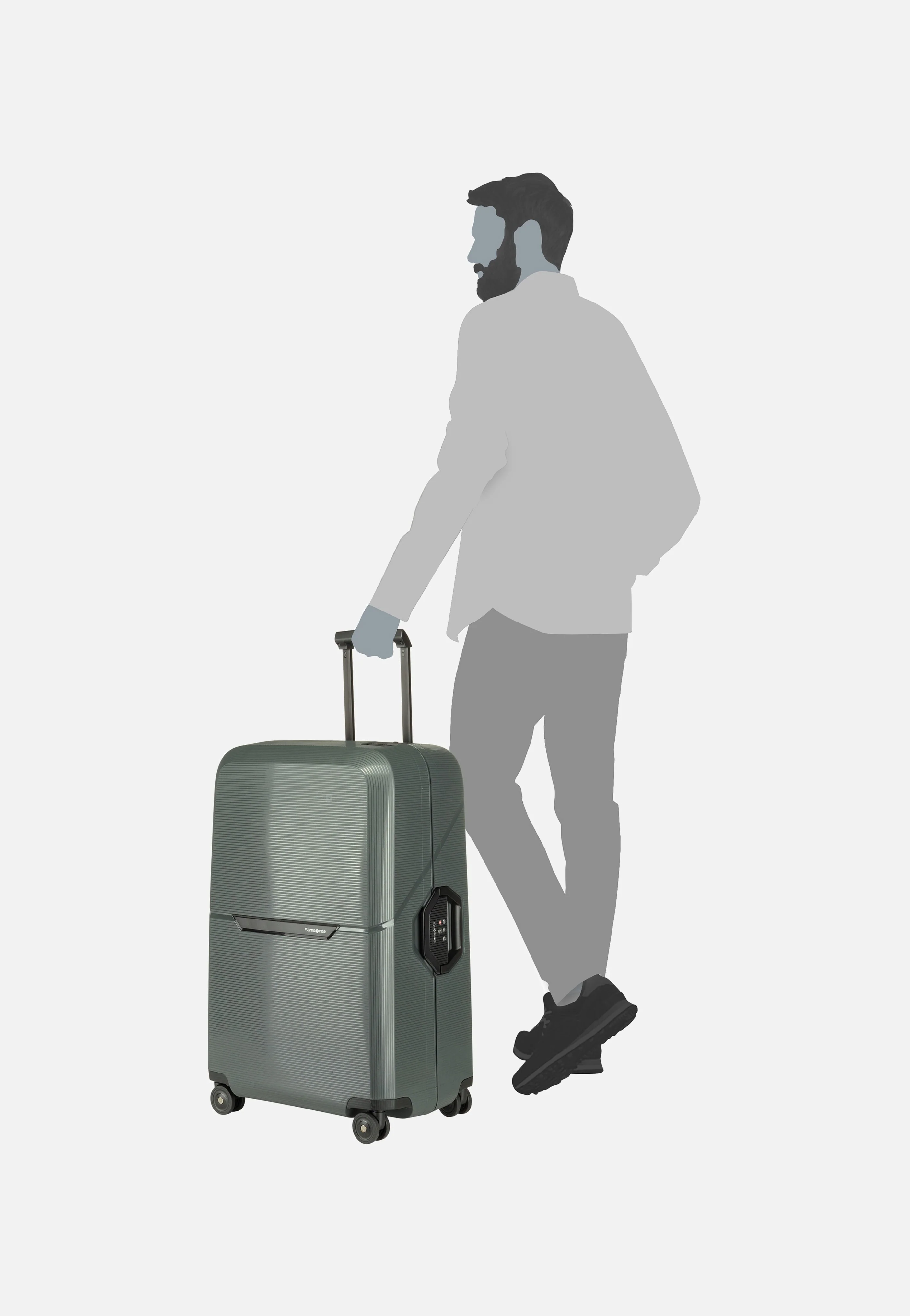 Magnum Eco Spinner 75/28 Forest Green - Koffer - Image 9