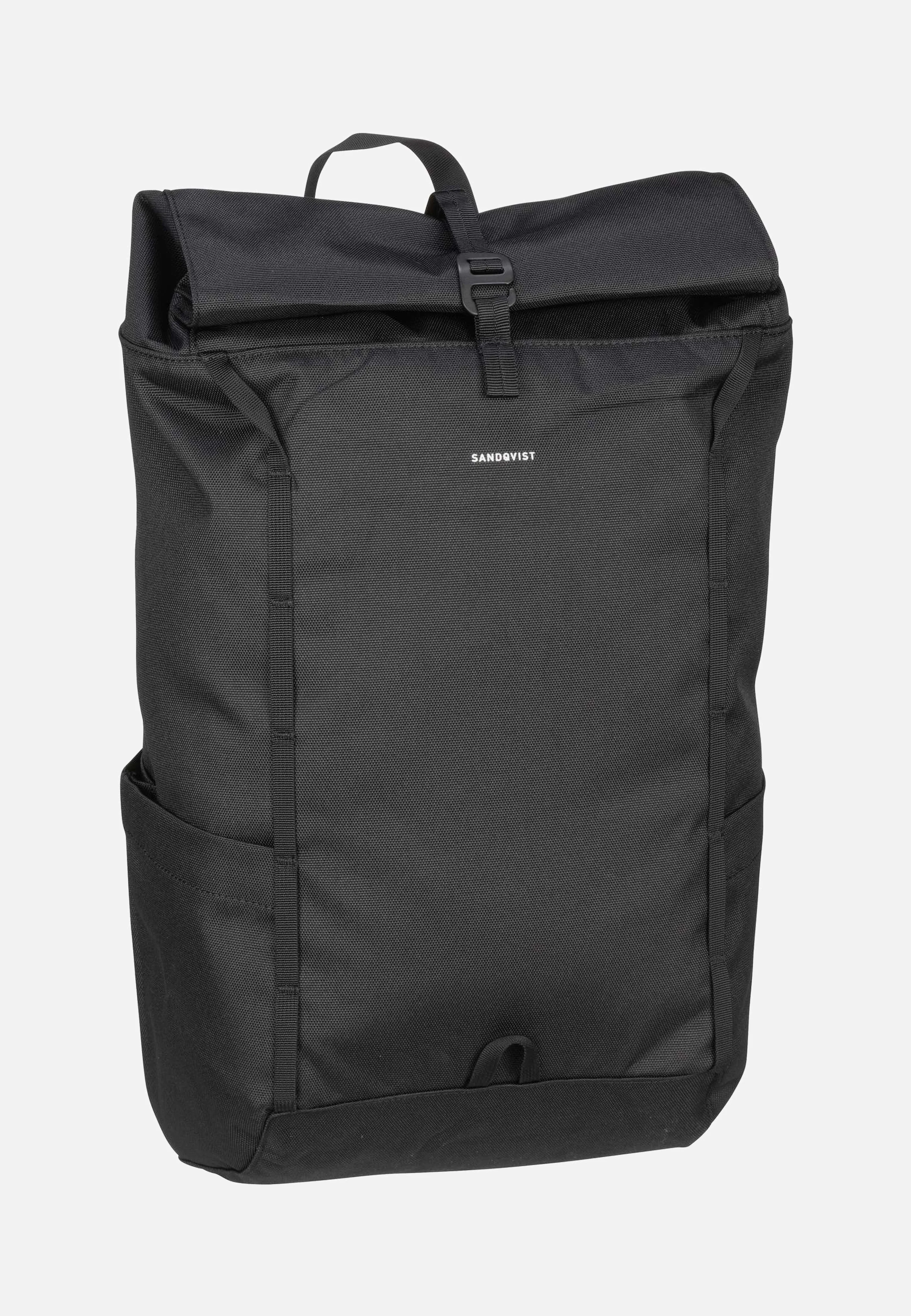 Arvid Black - Rolltop Rucksack