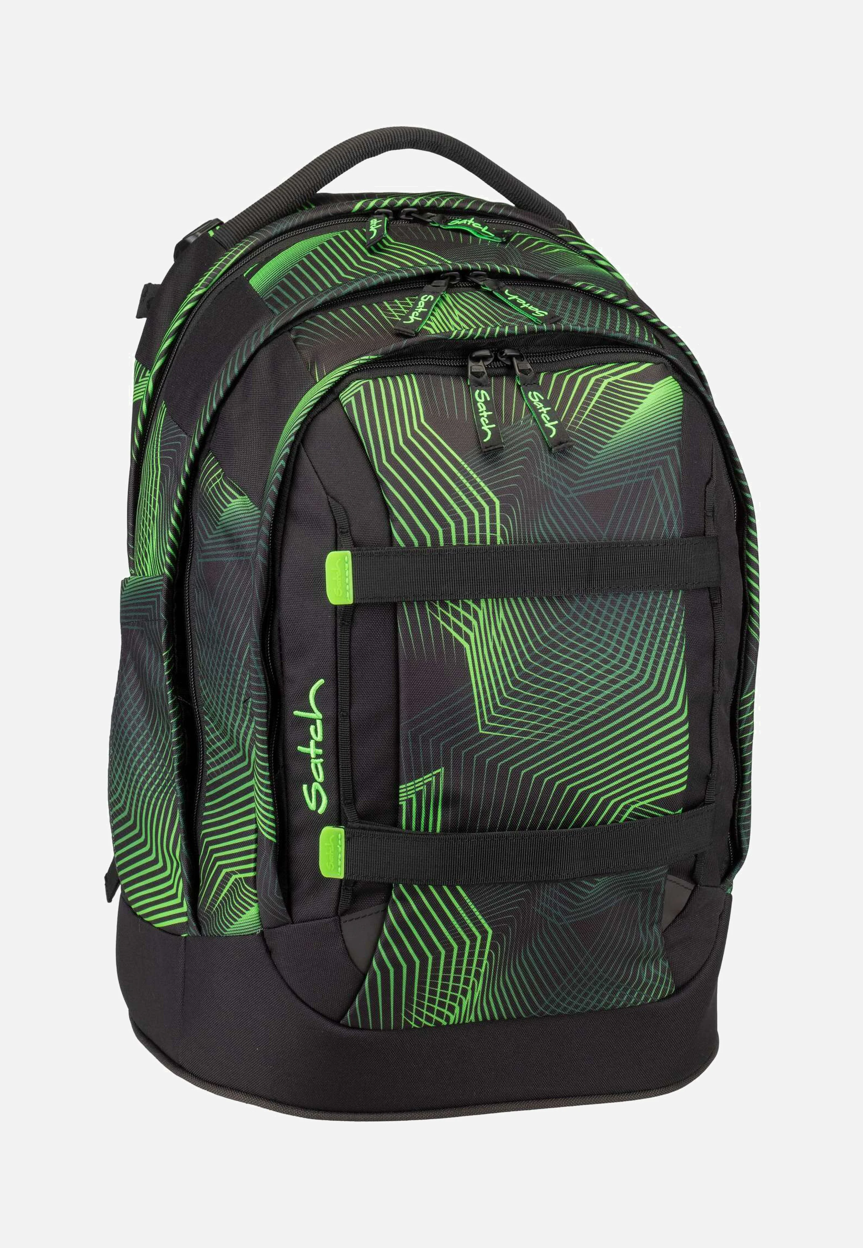 satch Pack Seismic Green - Schulranzen