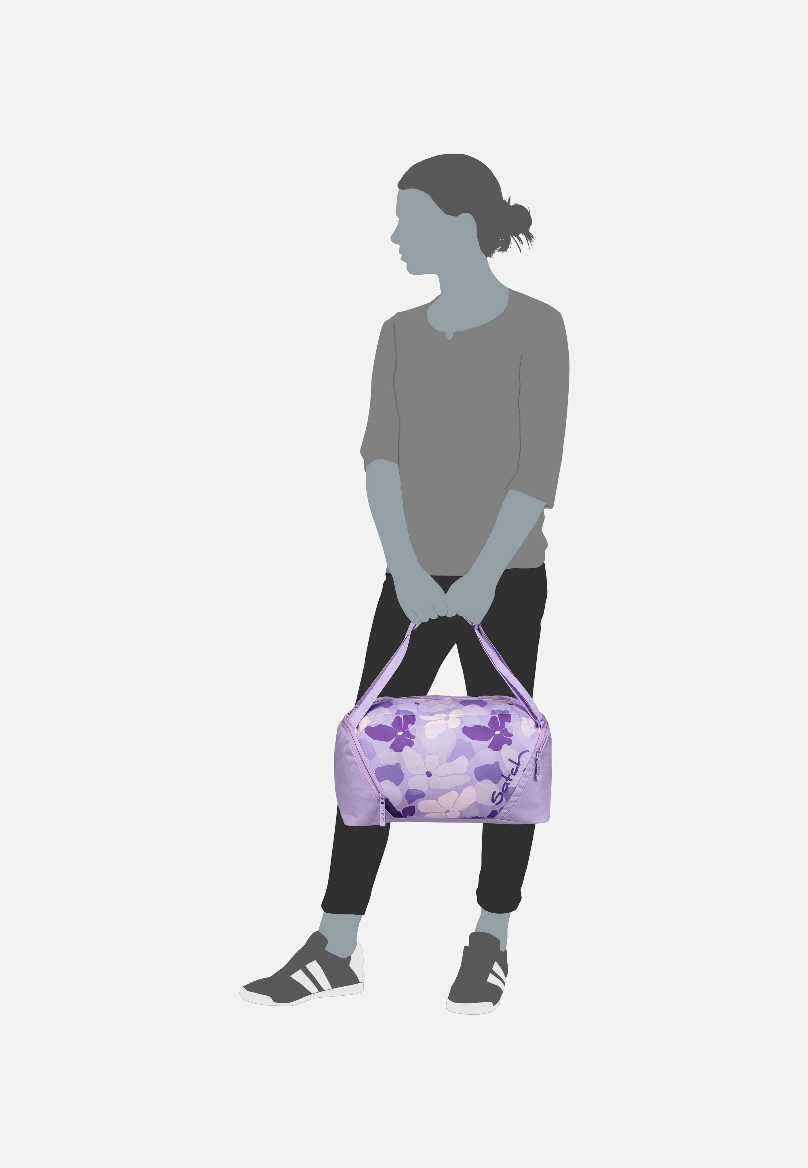 satch Sporttasche Purple Laser - Dufflebag - Image 6