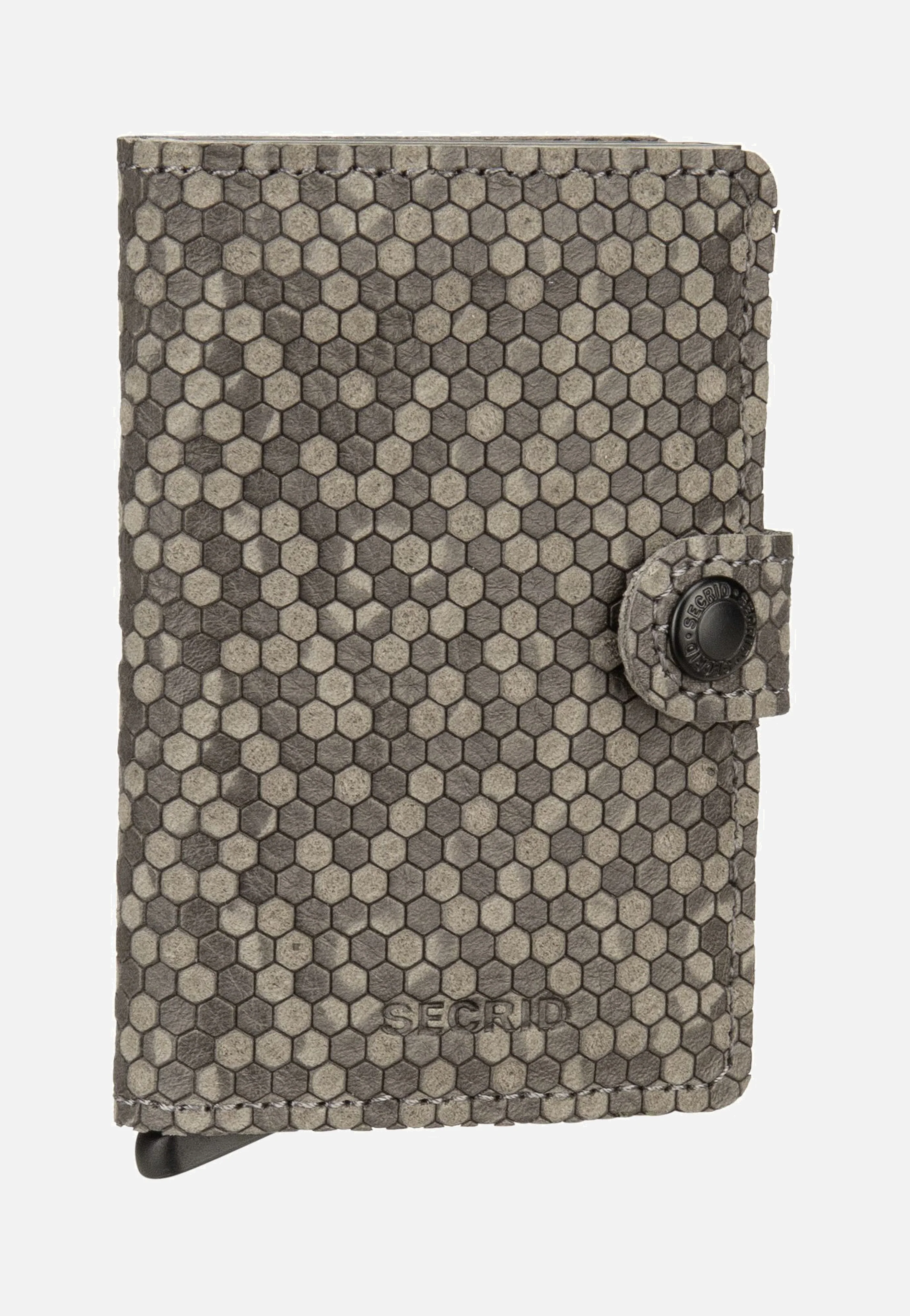 Miniwallet Hexagon Grey - Portemonnaie