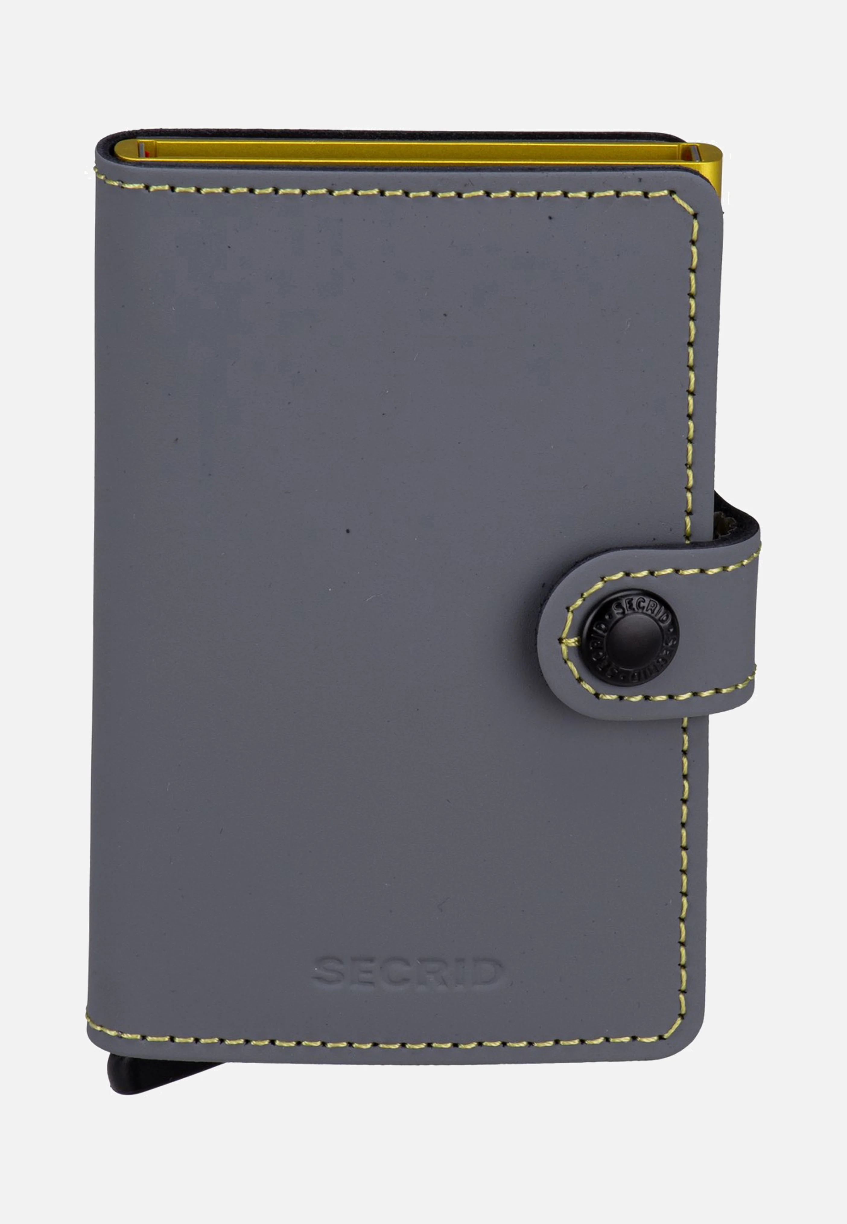 Miniwallet Matte Grey-Lime - Portemonnaie - Image 2