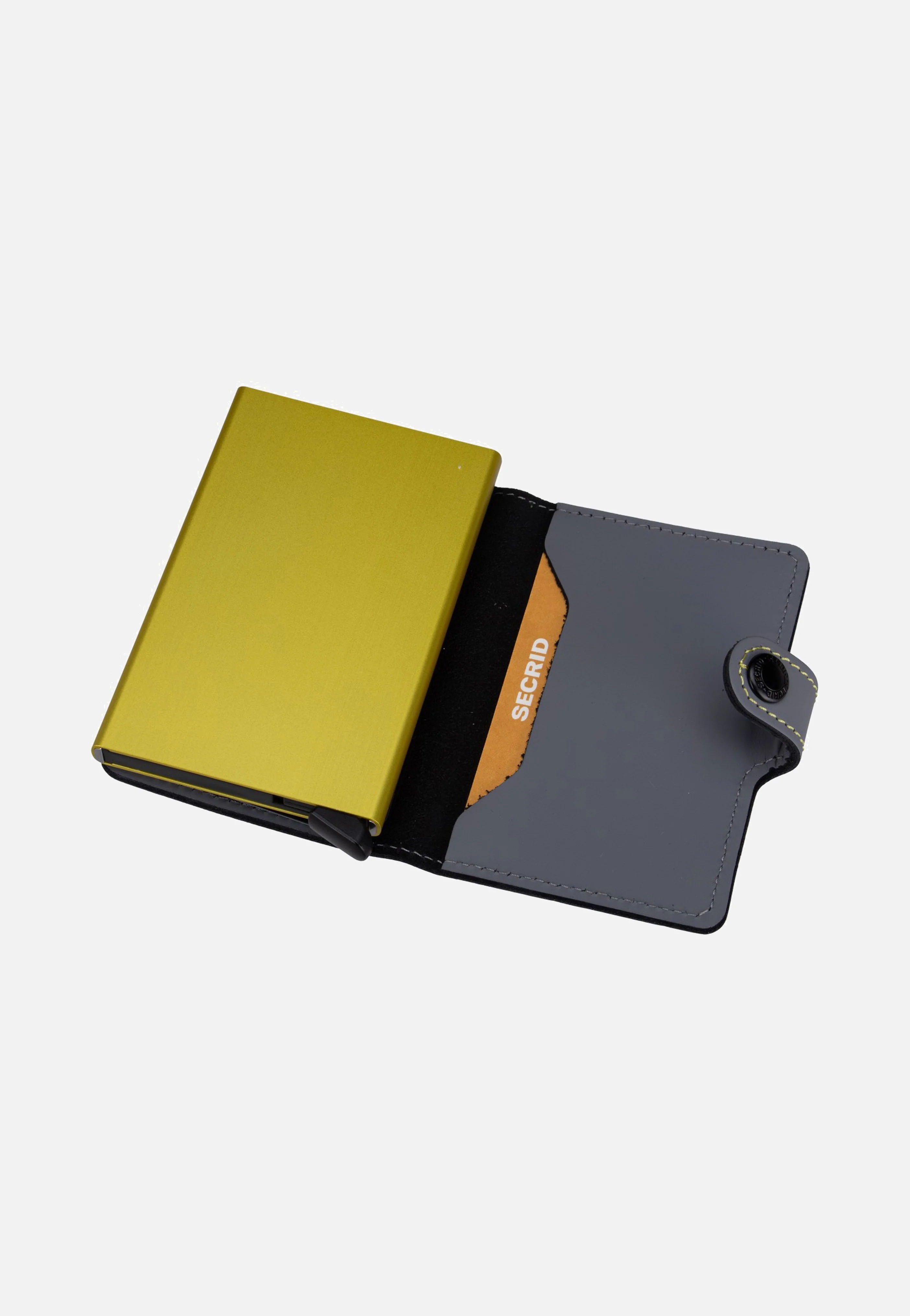 Miniwallet Matte Grey-Lime - Portemonnaie - Image 5