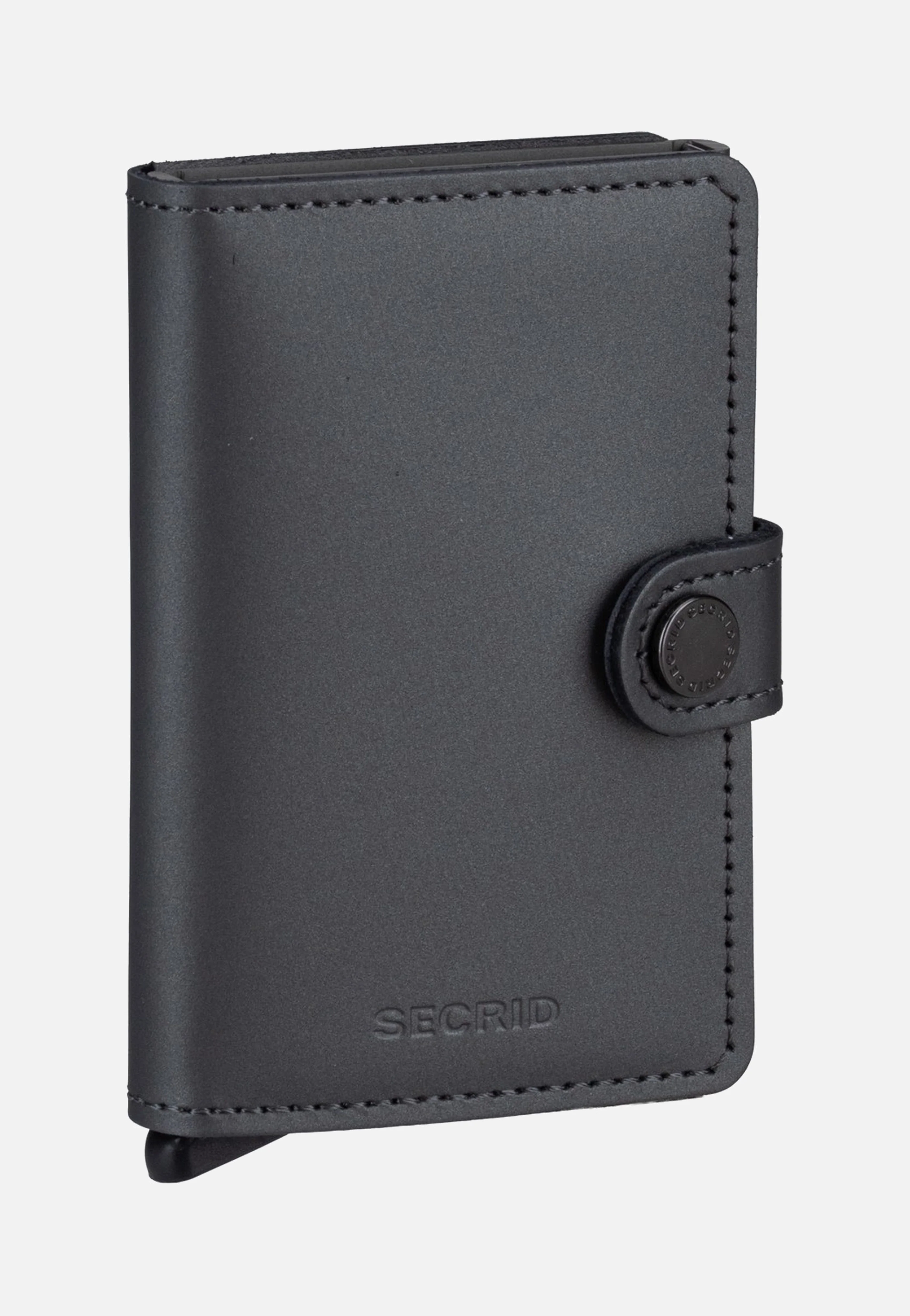 Miniwallet Matte Satin Steel - Portemonnaie